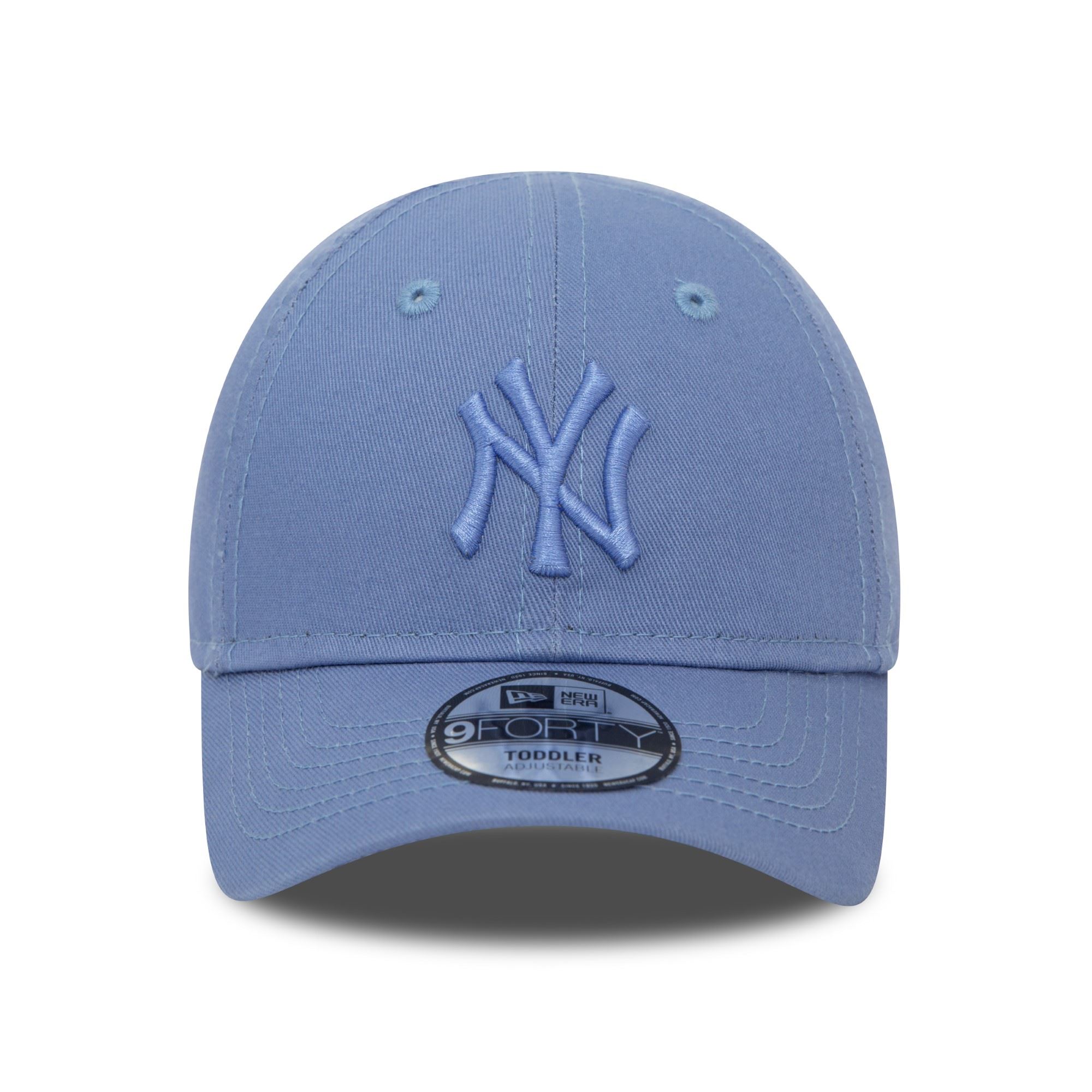 New York Yankees MLB League Essential Tonal Blau 9Forty Cap für Kleinkinder New Era