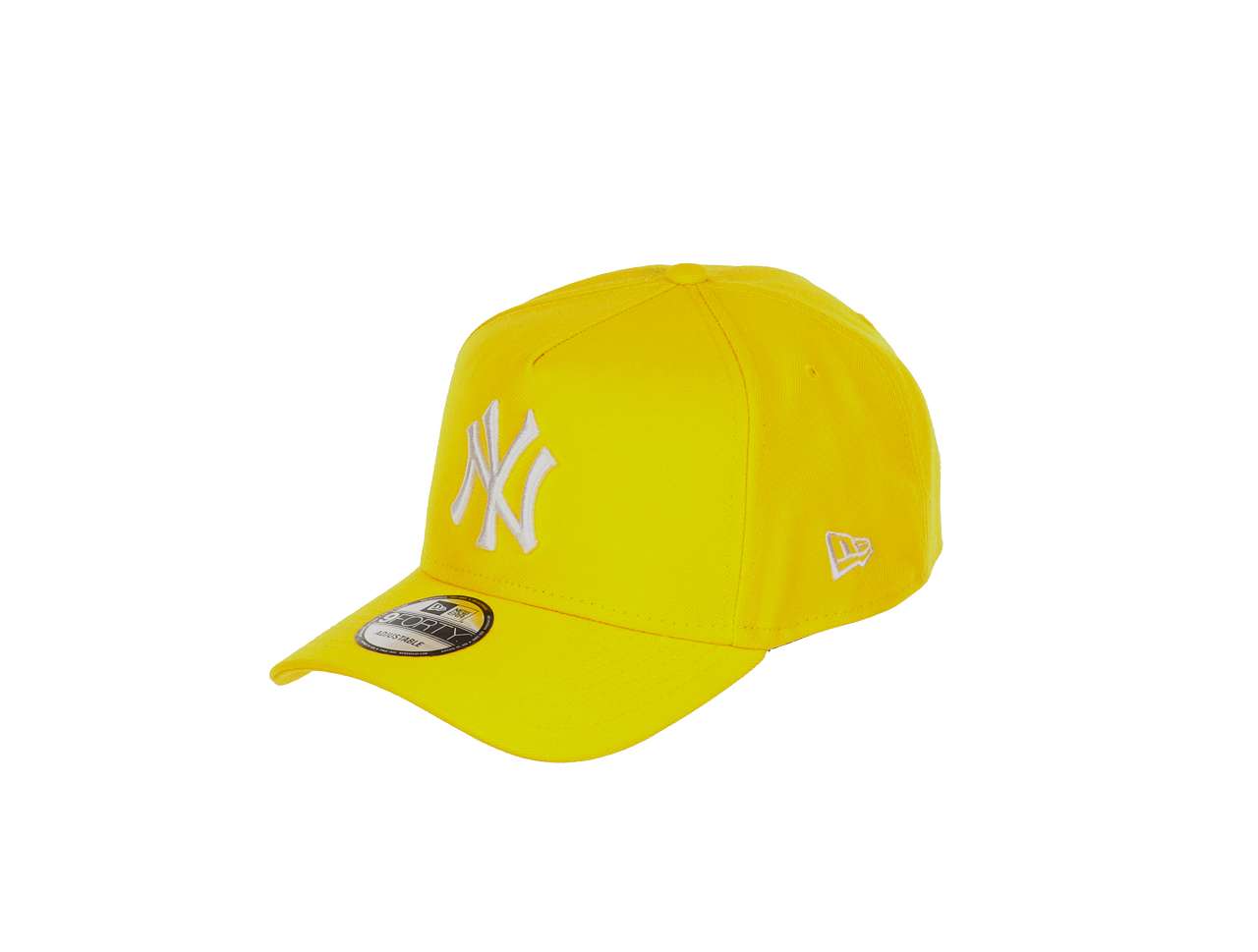 New York Yankees MLB Cyber Yellow 9Forty A-Frame Snapback Cap New Era