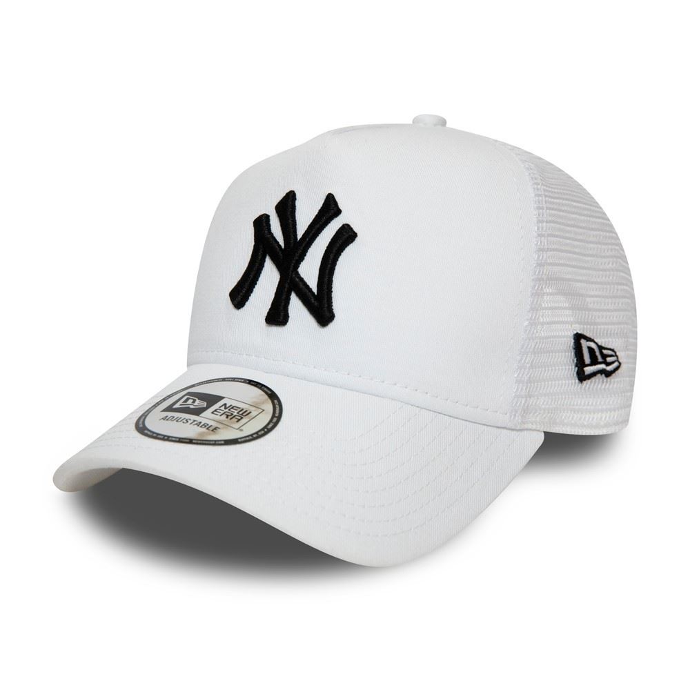 New York Yankees MLB League Essential A-Frame Adjustable Trucker Cap New Era