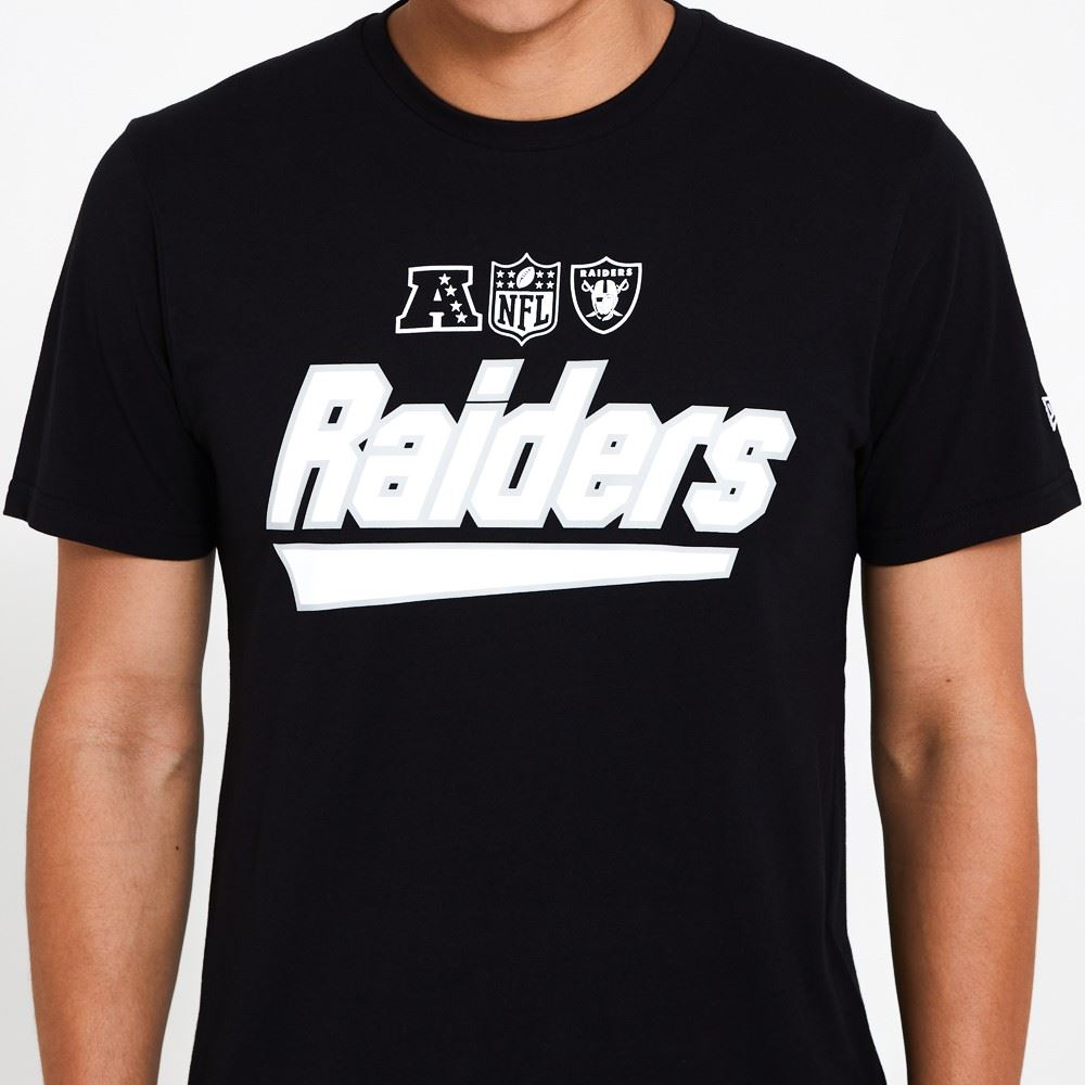 Las Vegas Raiders NFL Wordmark Shirt New Era