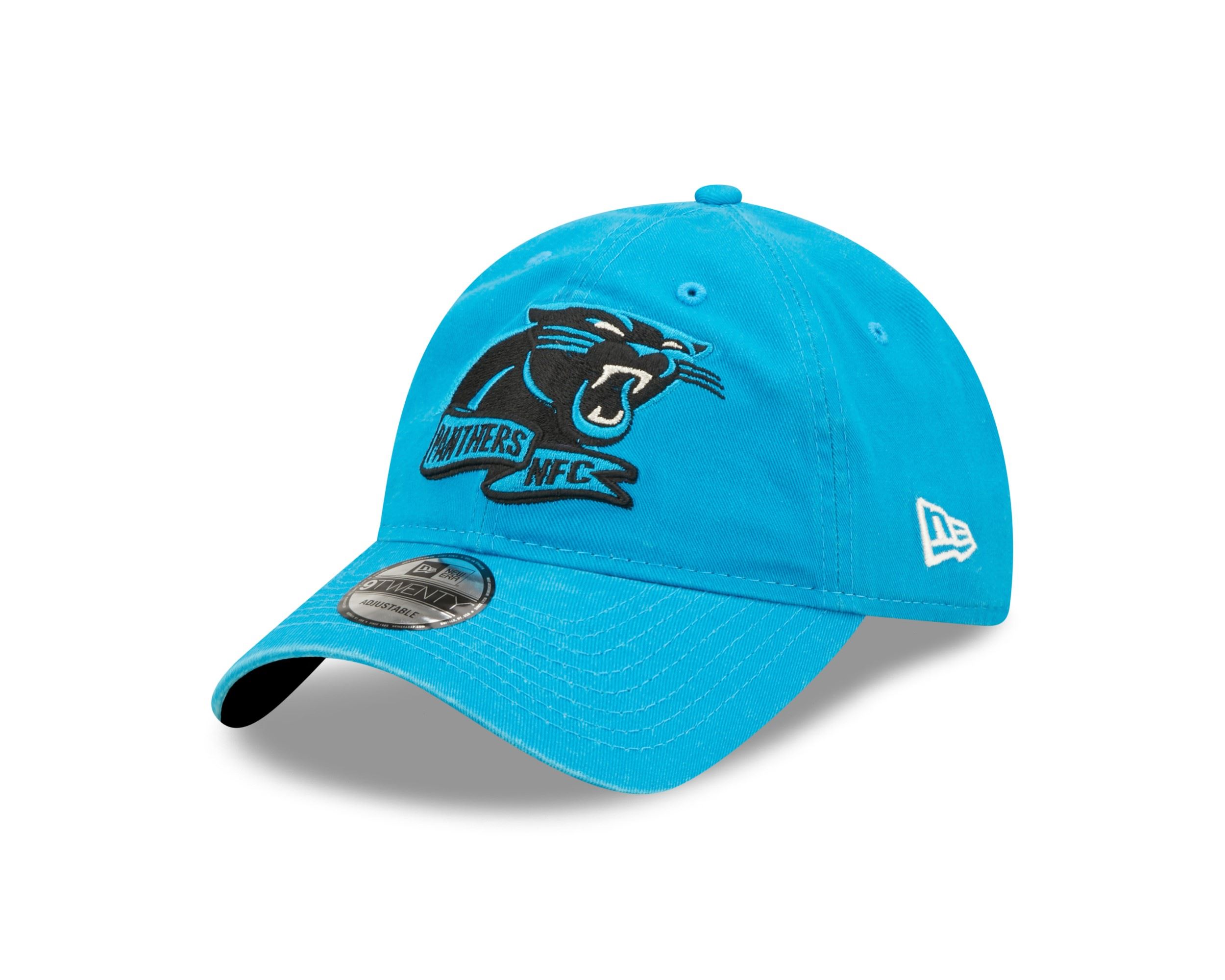 Carolina Panthers NFL 2022 Sideline Blue 9Twenty Unstructured Strapback Cap New Era