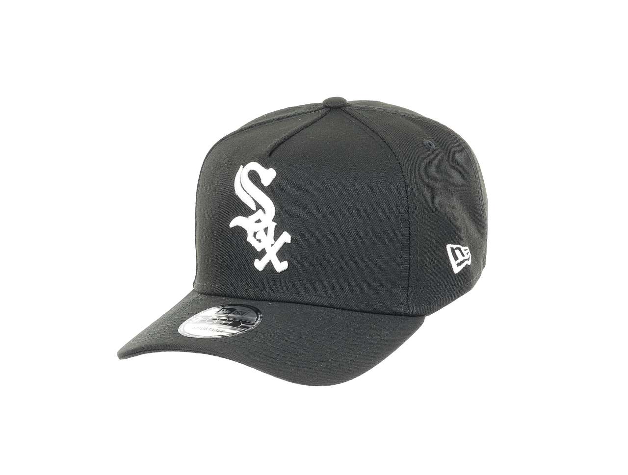 Chicago White Sox MLB Black and White Collection 9Forty A-Frame Snapback Cap New Era