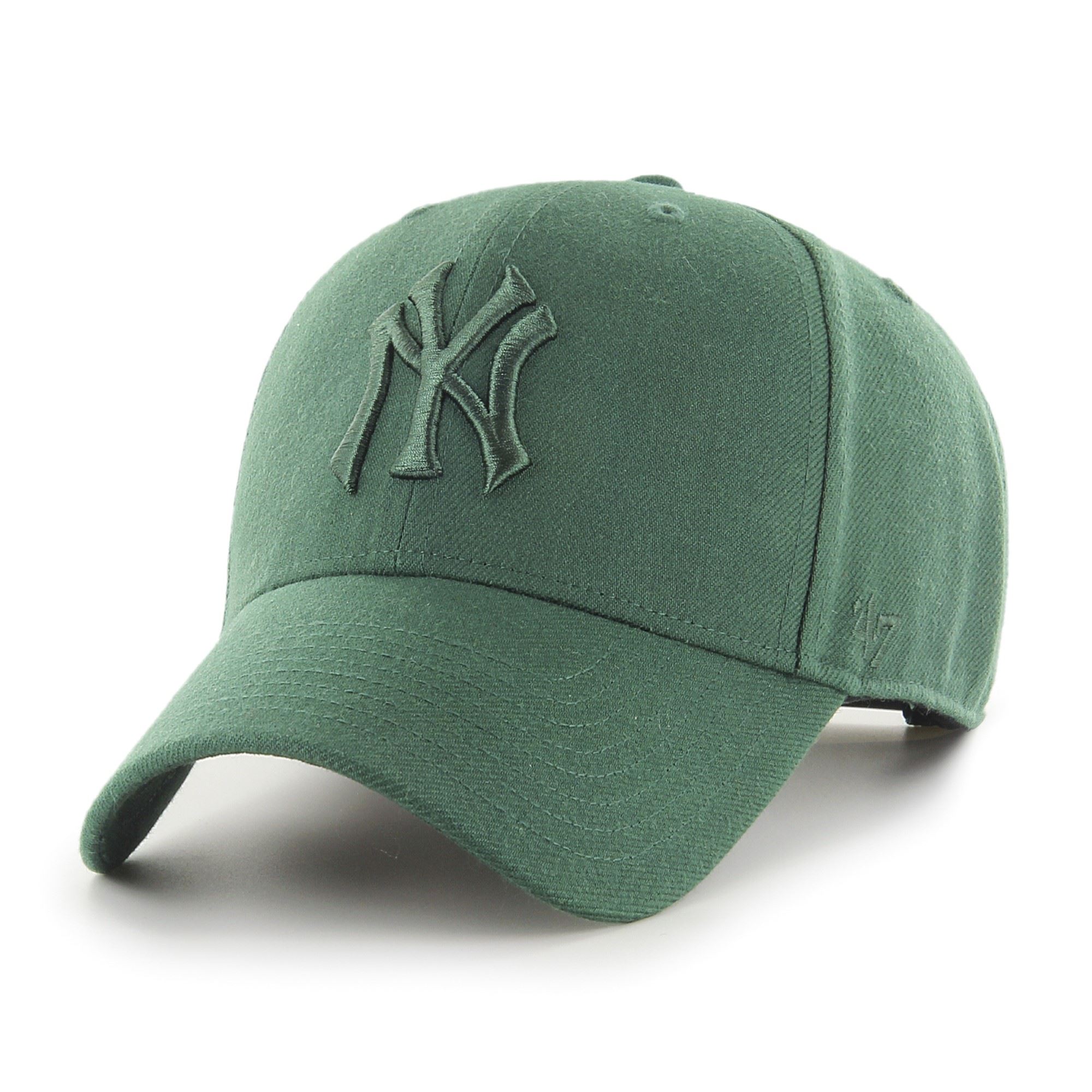 New York Yankees Dark Green MLB Tonal Most Value P. Snapback Cap '47