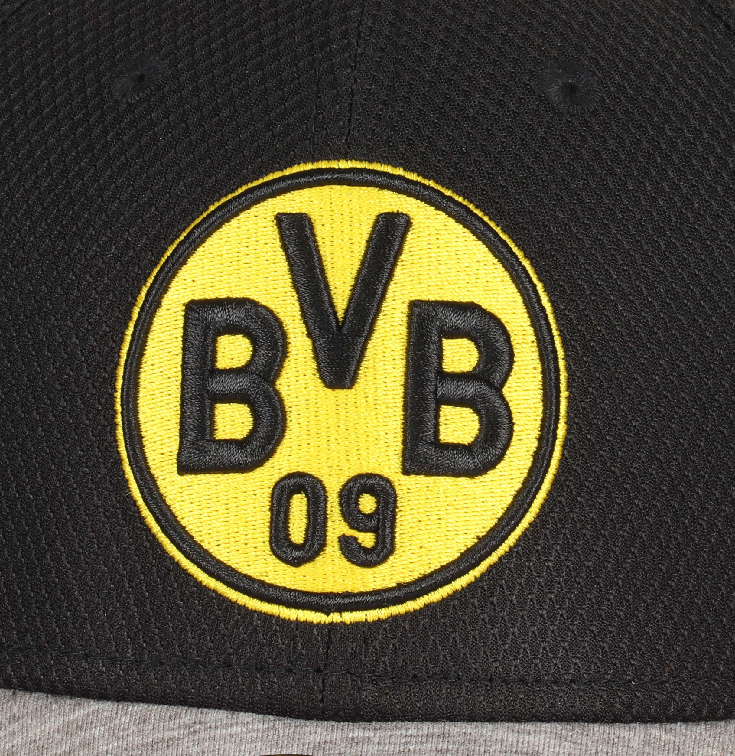 BVB 09 Borussia Dortmund Schwarz Grau Verstellbare 9Forty Cap New Era