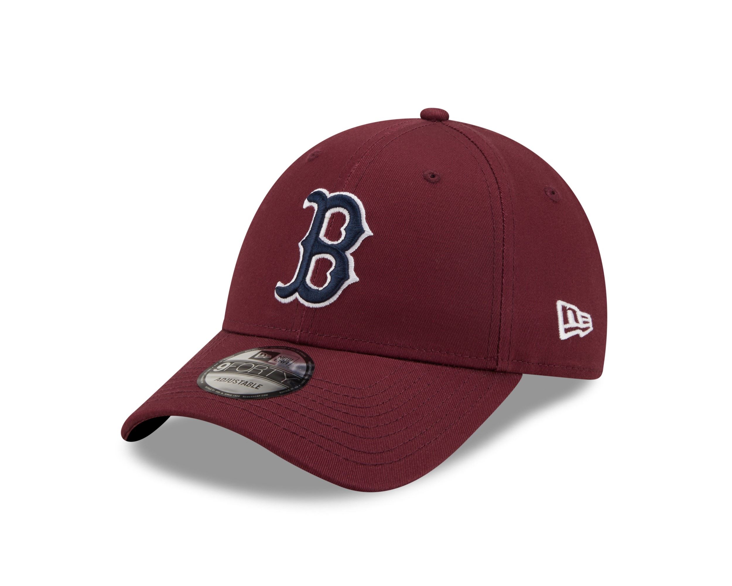 Boston Red Sox Maroon MLB League Essential 9Forty Adjustable Cap New Era