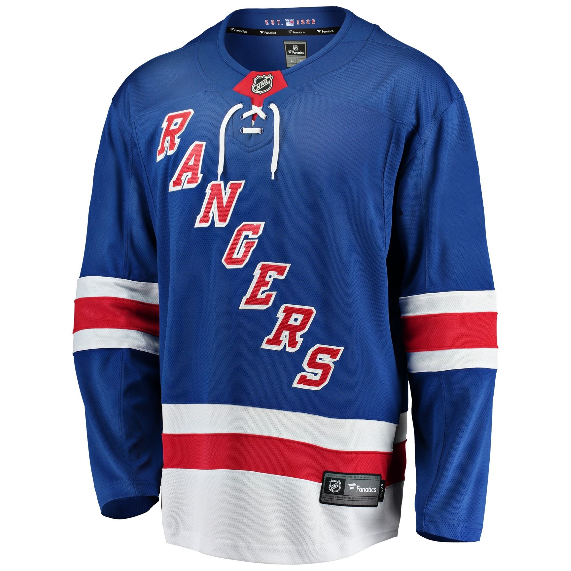 New York Rangers NHL Breakaway Jersey Home Fanatics