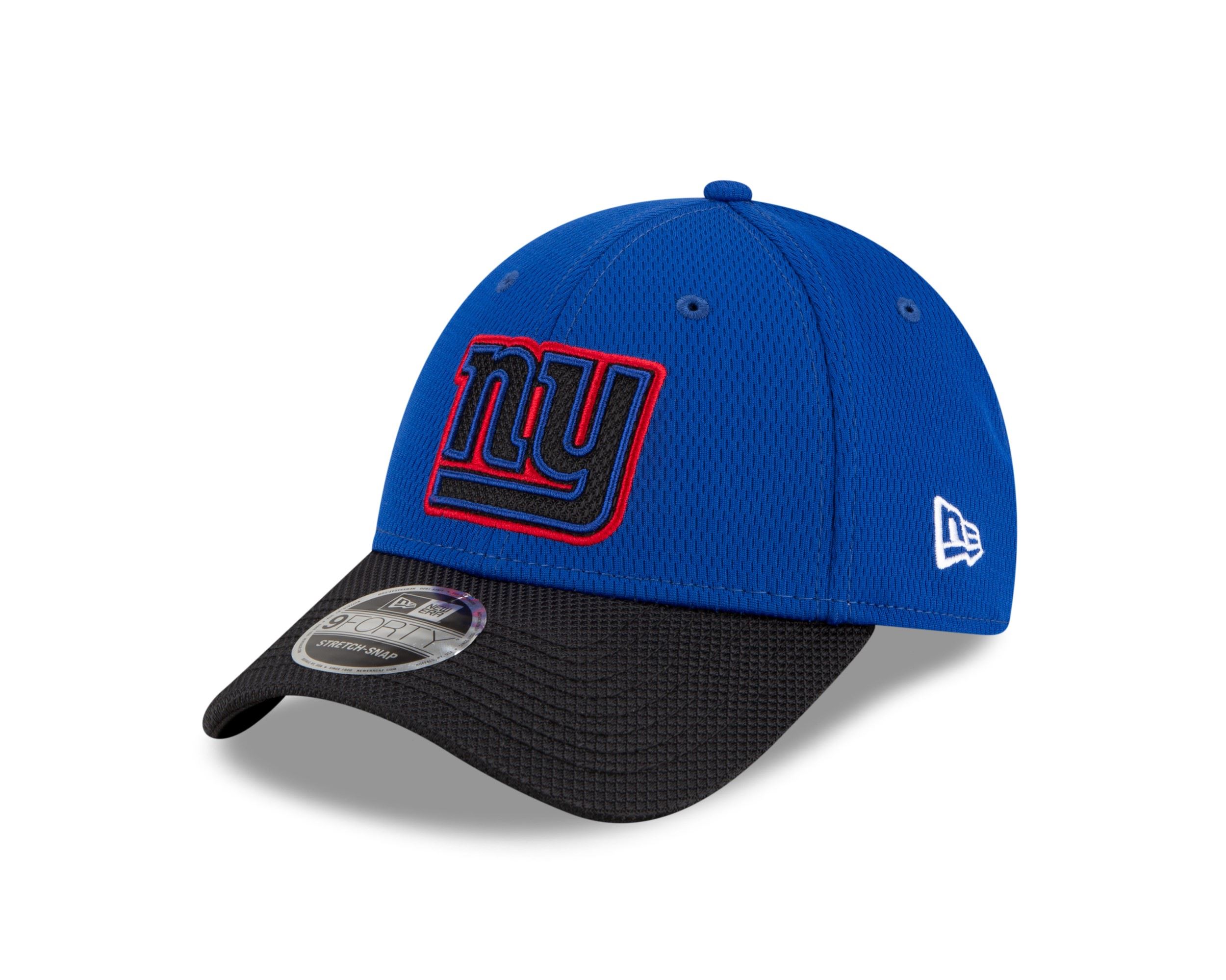 New York Giants NFL 2021 Sideline Road Royal 9Forty Stretch Snap Cap New Era