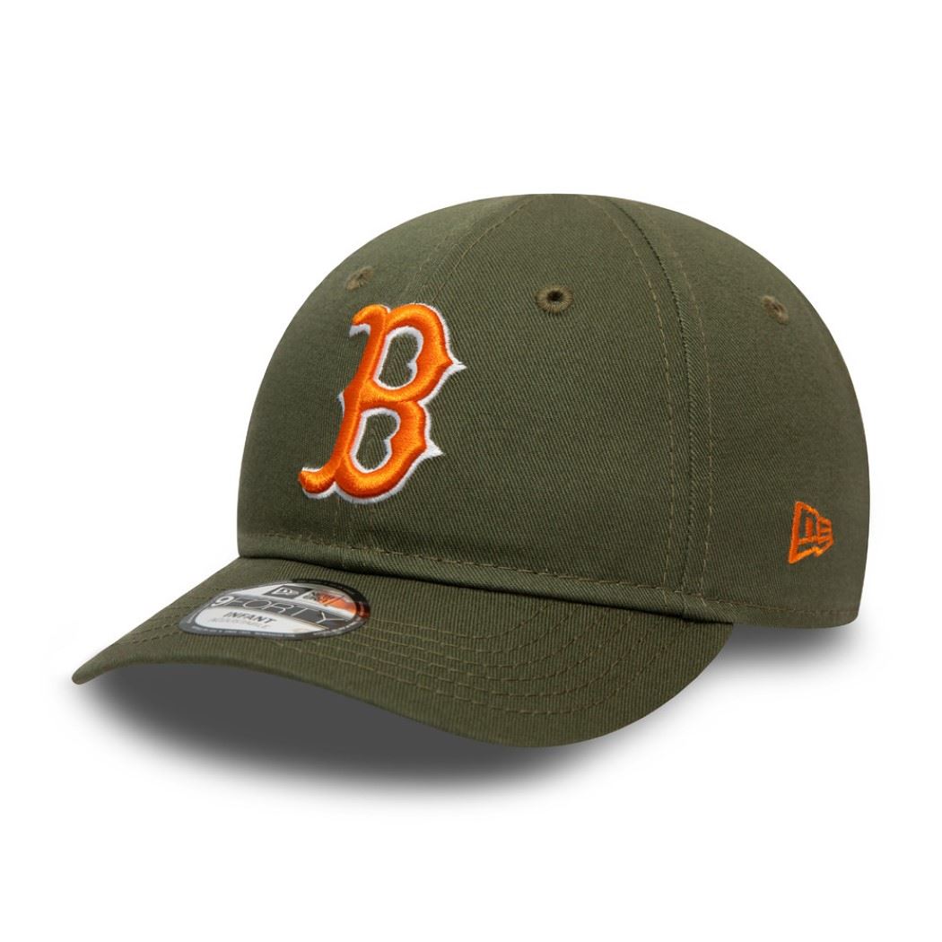 Boston Red Sox League Essential Olive 9Forty Adjustable Infant Cap New Era