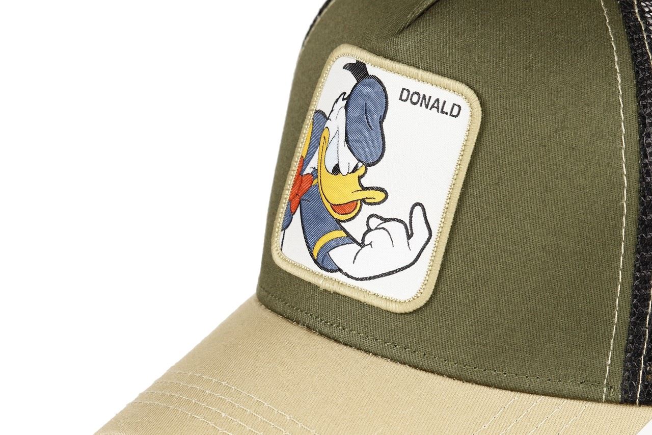 Donald Duck Walt Disney Olive Trucker Cap Capslab