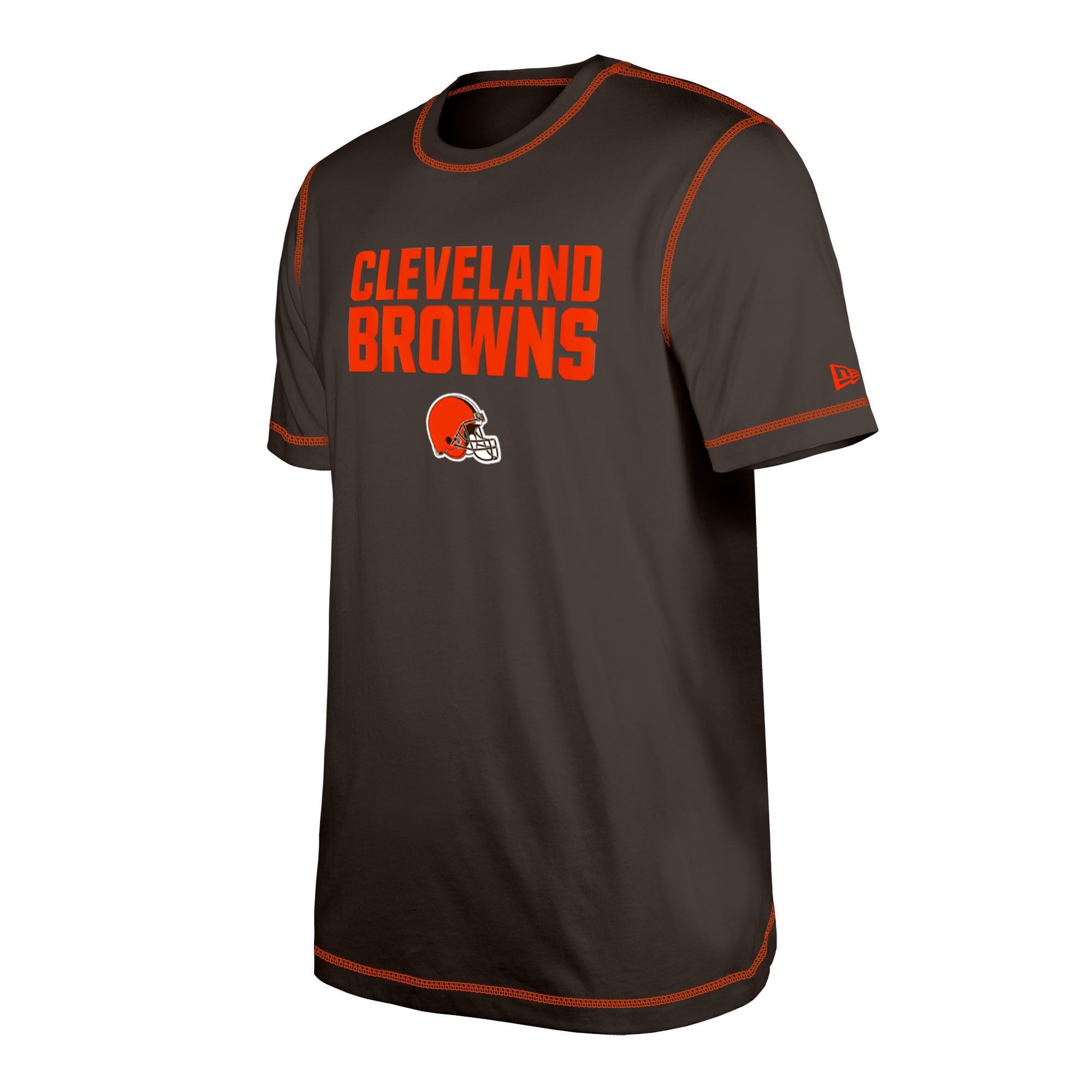 Cleveland Browns NFL 2023 Sideline Brown T-Shirt New Era