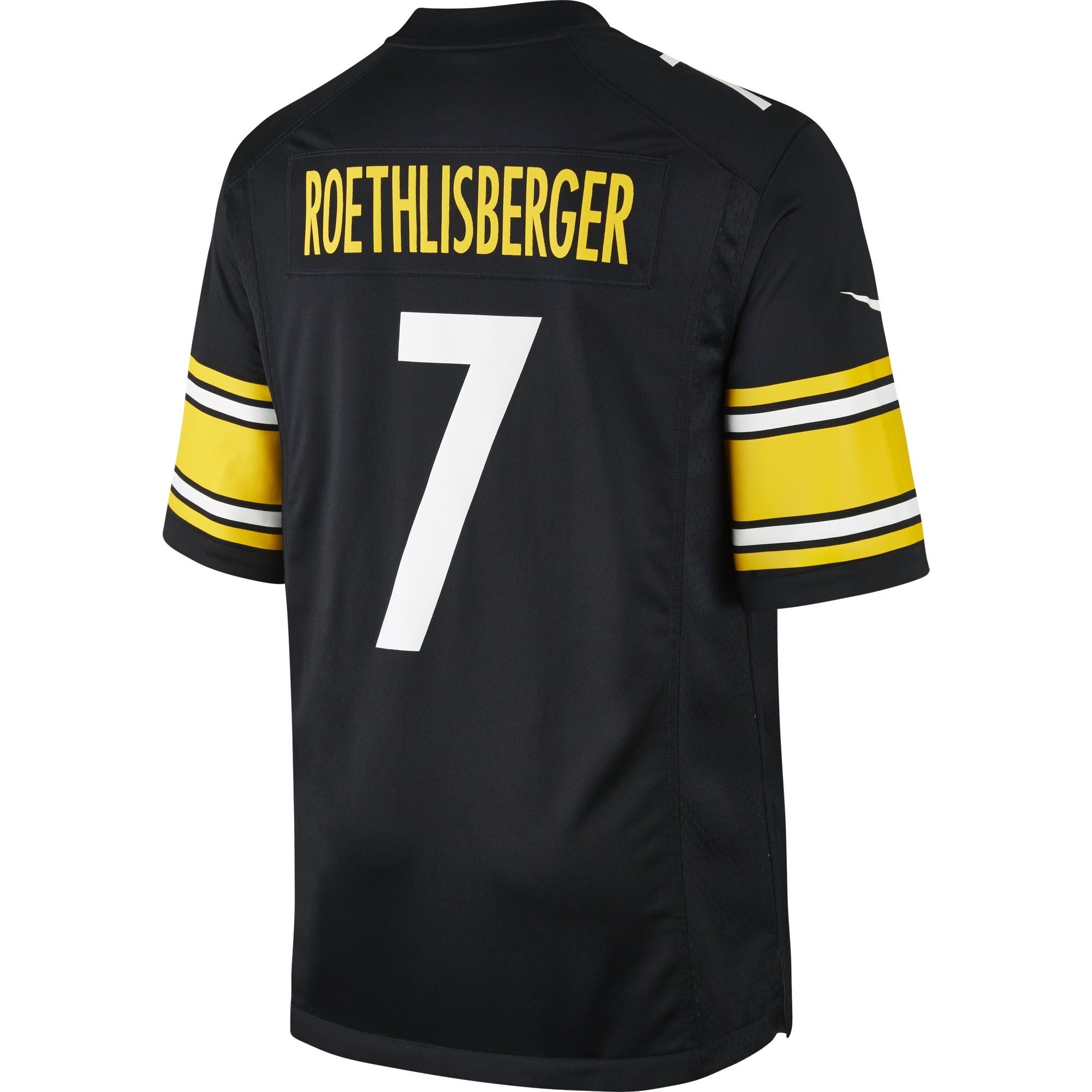 Ben Roethlisberger #7 Pittsburgh Steelers NFL Nike Jersey Game Team Colour Jersey Nike