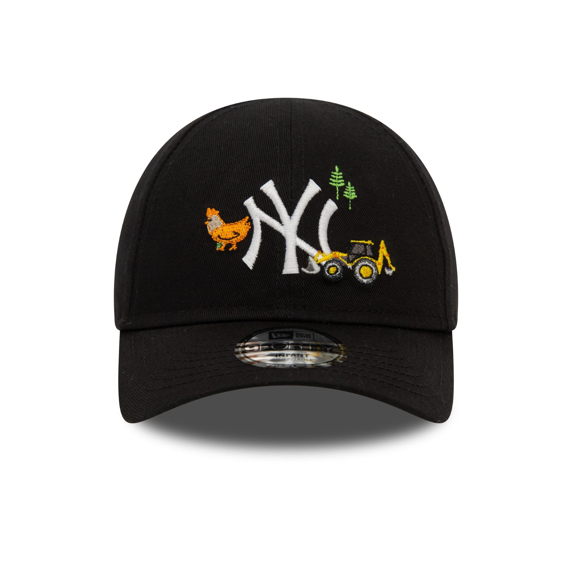New York Yankees MLB Icon Schwarz 9Forty Baby Cap New Era