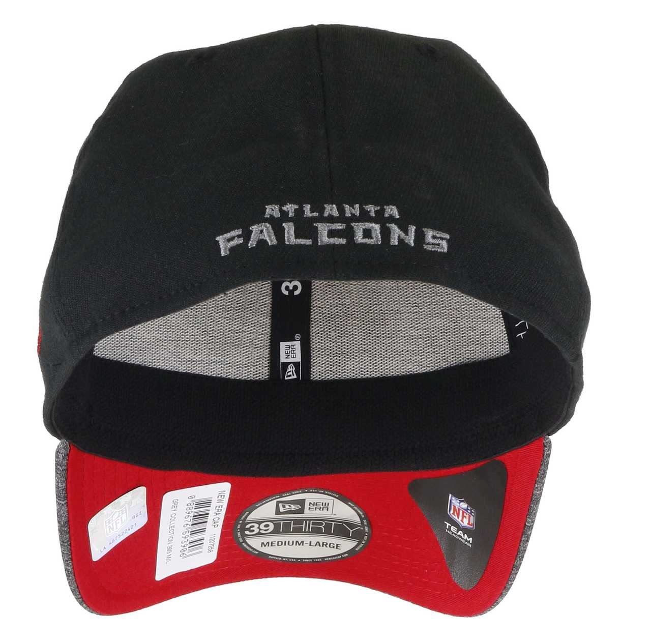 Atlanta Falcons NFL Grey Collection 39Thirty Cap New Era