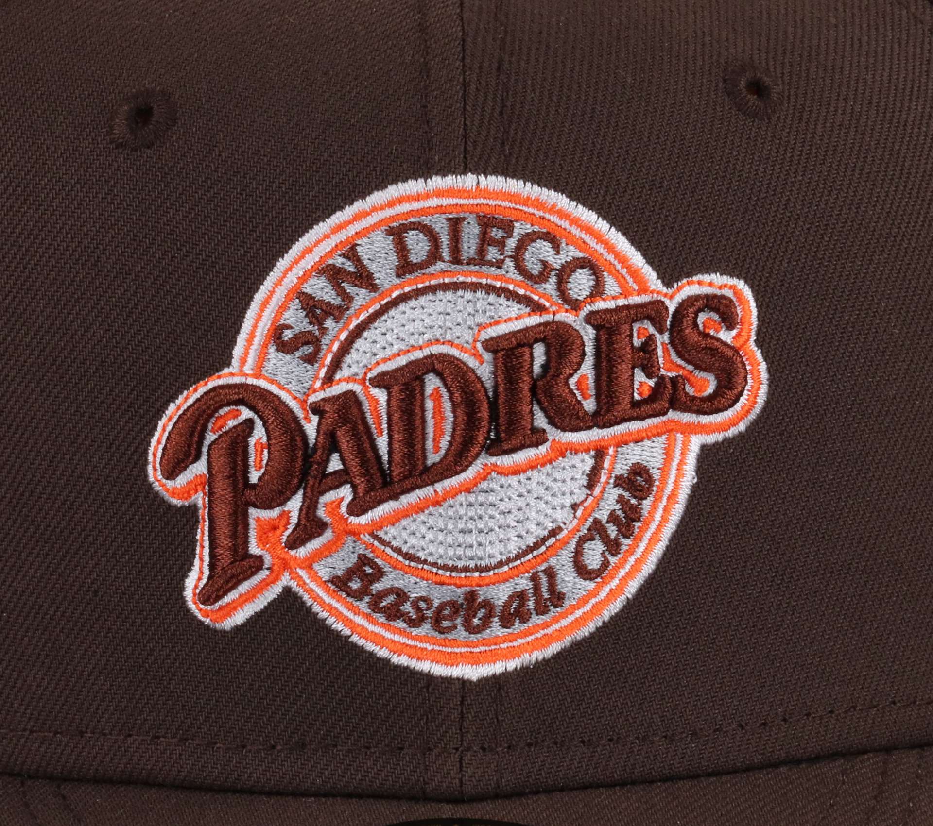 San Diego Padres Baseball Club Walnut MLB 59Fifty Basecap New Era