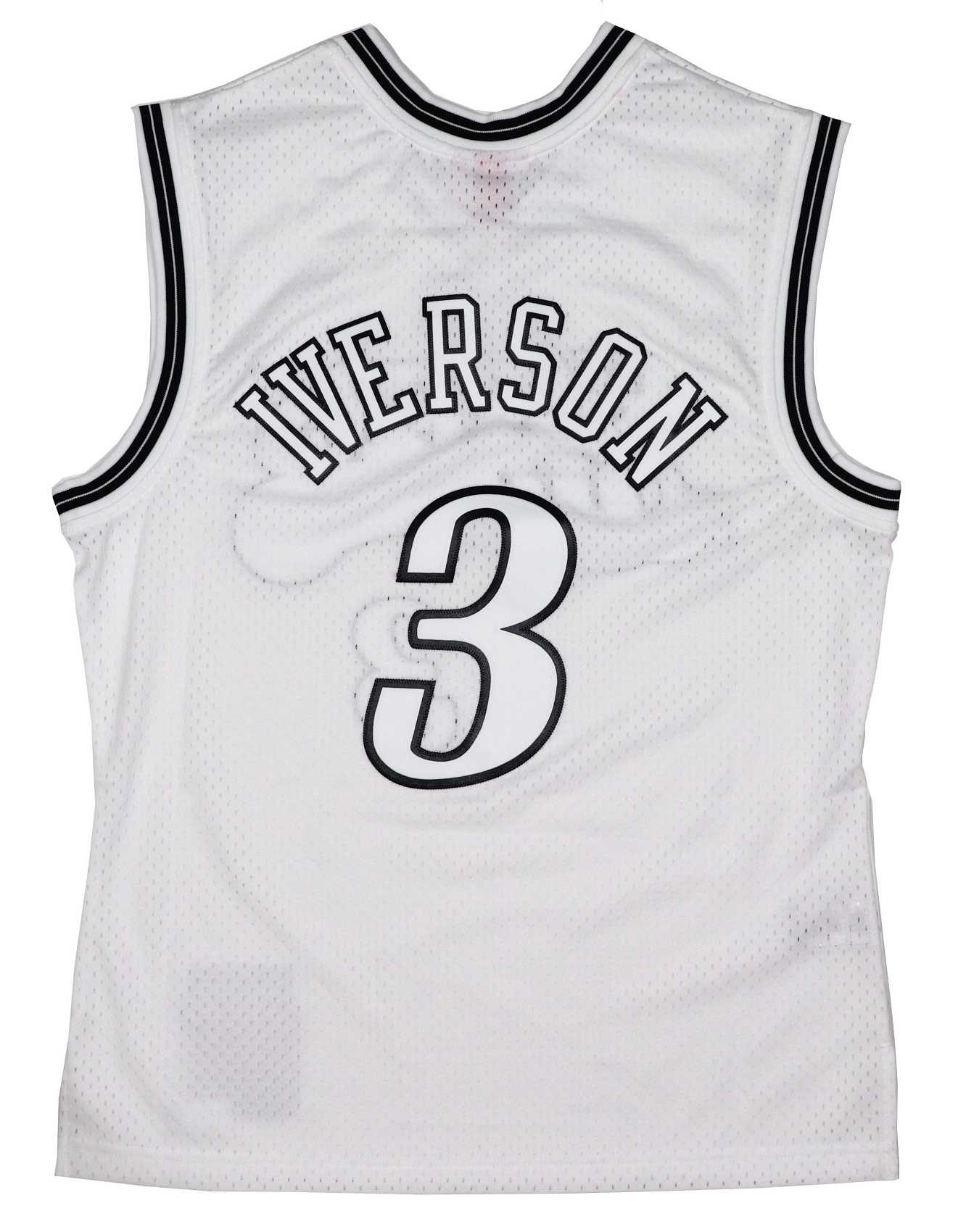 Allen Iverson #3 Philadelphia 76ers White NBA Swingman Mitchell & Ness