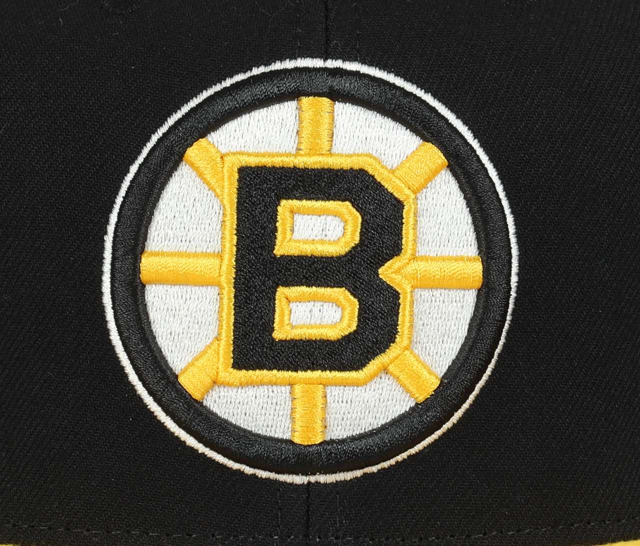 Boston Bruins NHL Team 2 Tone 2.0 Black Yellow Original Fit Snapback Cap Mitchell & Ness