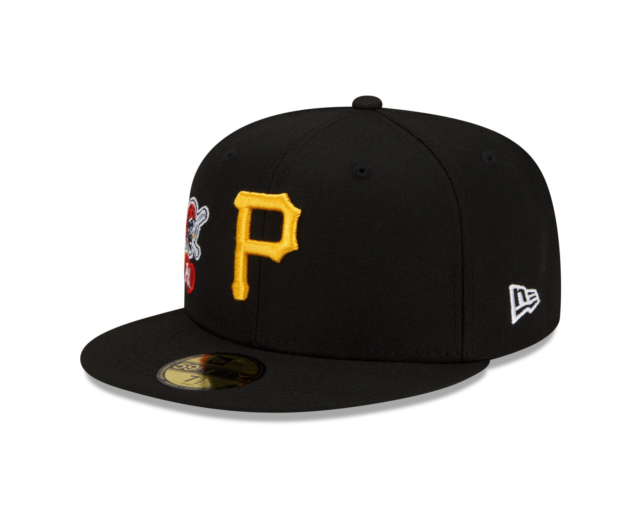 Pittsburgh Pirates Black MLB City Cluster 59Fifty Basecap New Era