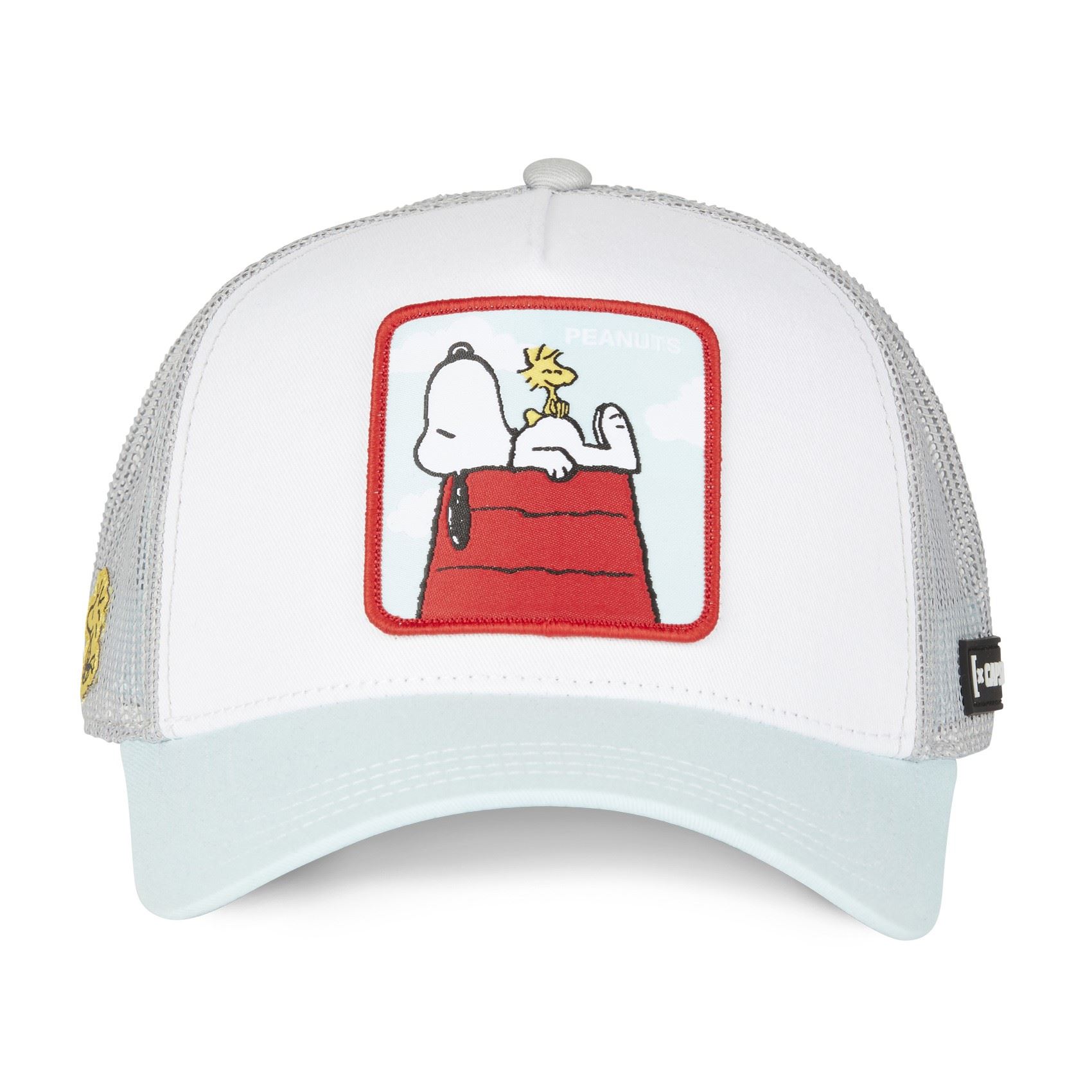 Snoopy The Peanuts White Blue Trucker Cap Capslab