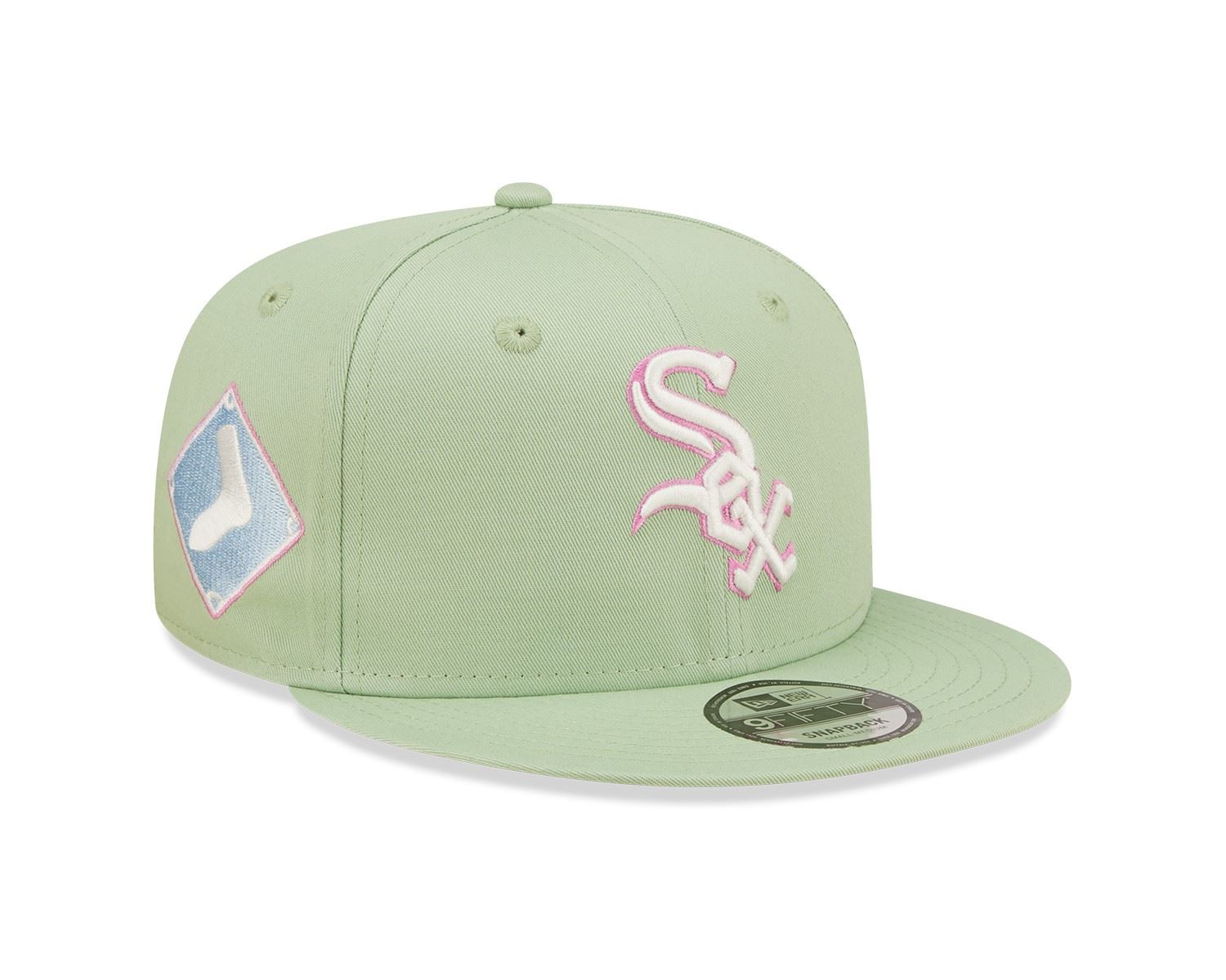 Chicago White Sox MLB Pastel Patch Green 9Fifty Snapback Cap New Era