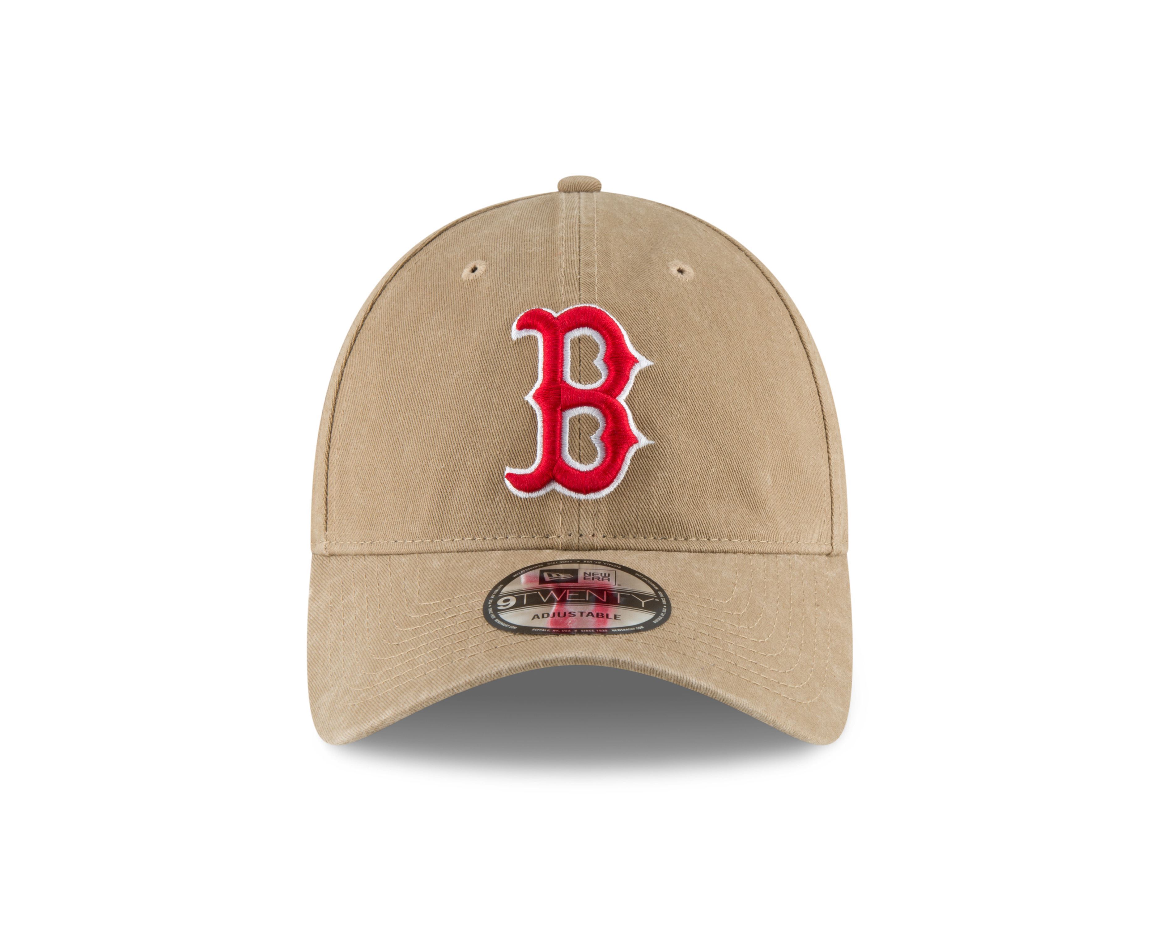 Boston Red Sox MLB Core Classic Braun Verstellbare 9Twenty Cap New Era