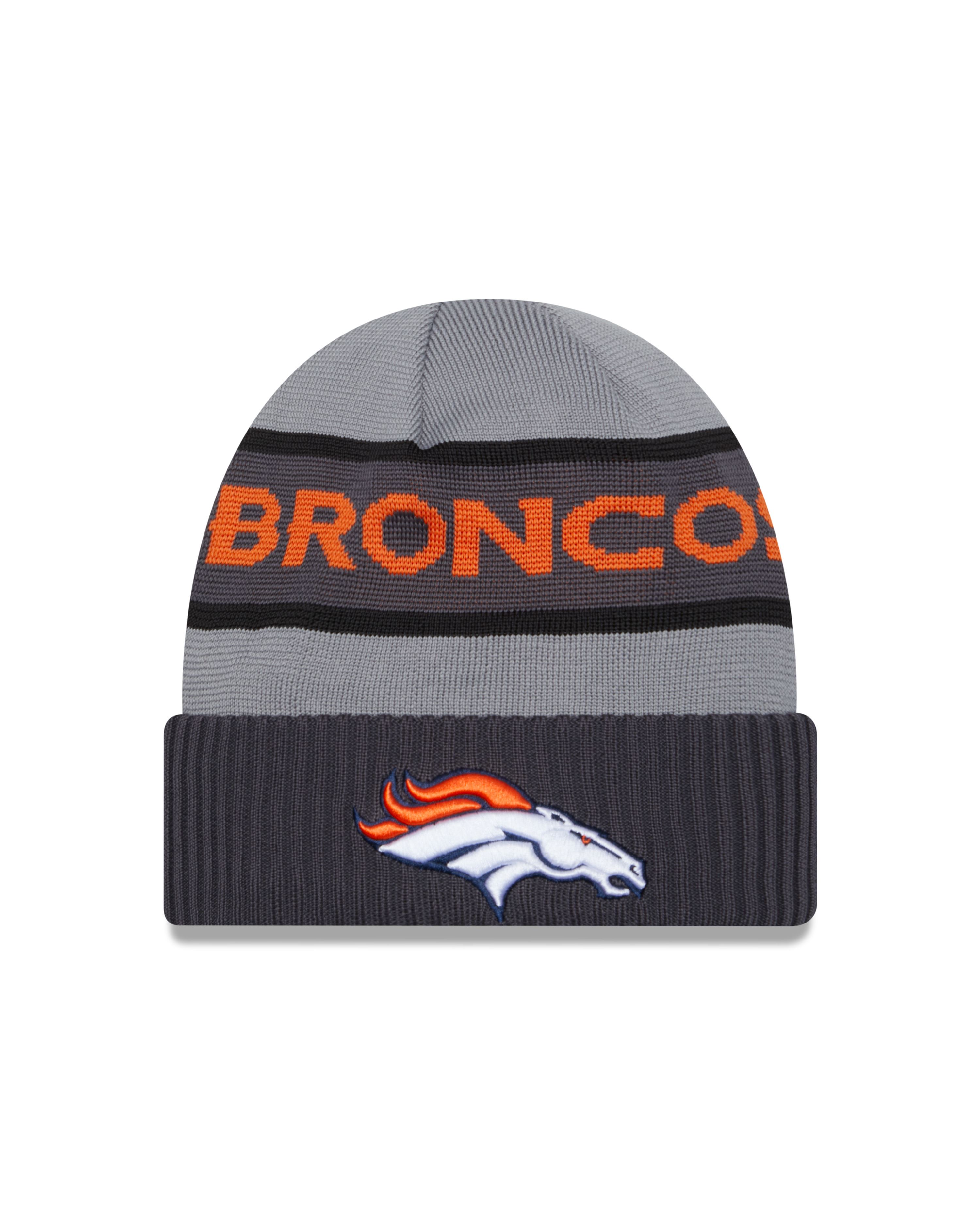 Denver Broncos NFL 2023  Sideline Tech Knit CW Gray Beanie New Era