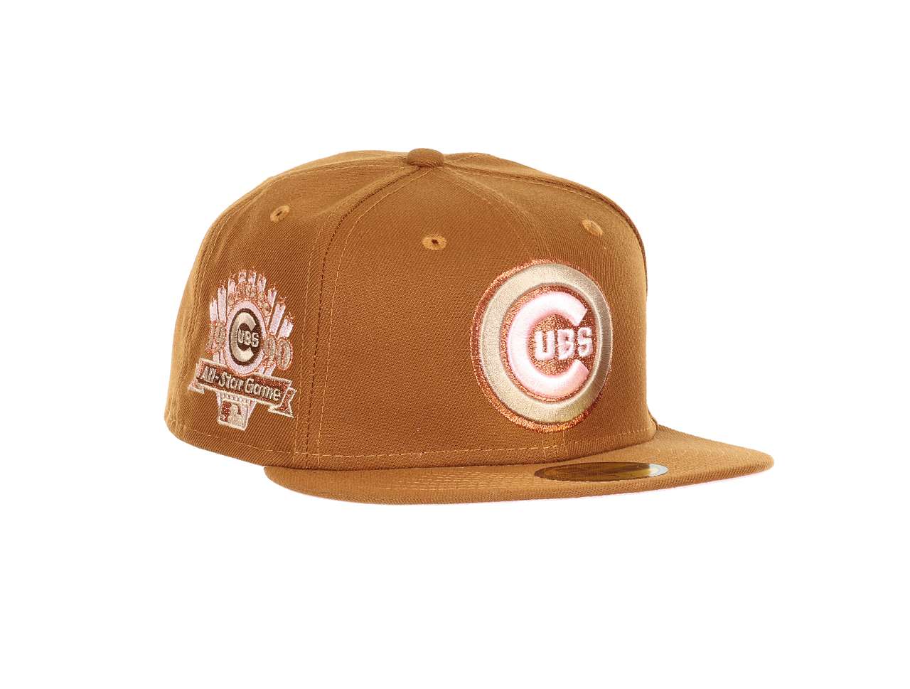 Chicago Cubs MLB All-Star Game 1990 Sidepatch Toasted Peanut Pink 59Fifty Basecap New Era