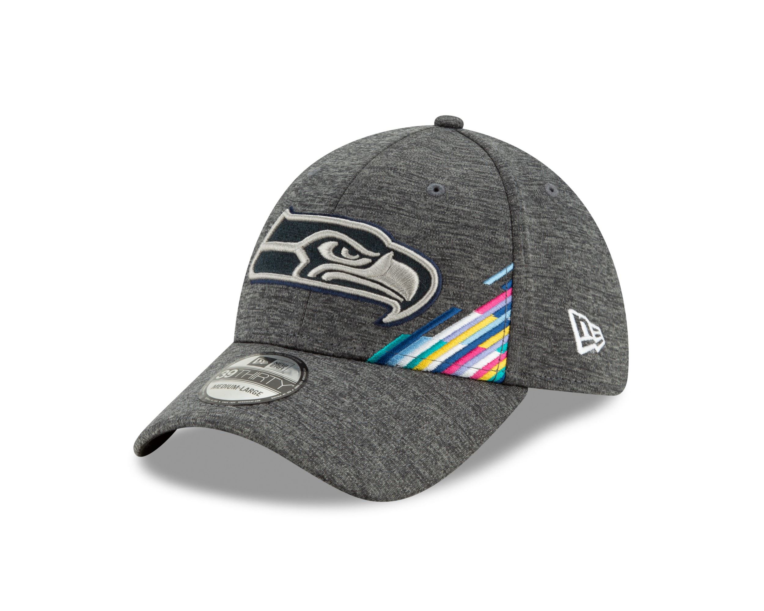Seattle Seahawks NFL 2019 On Field Crucial Catch 39Thirty Cap Graphite New Era