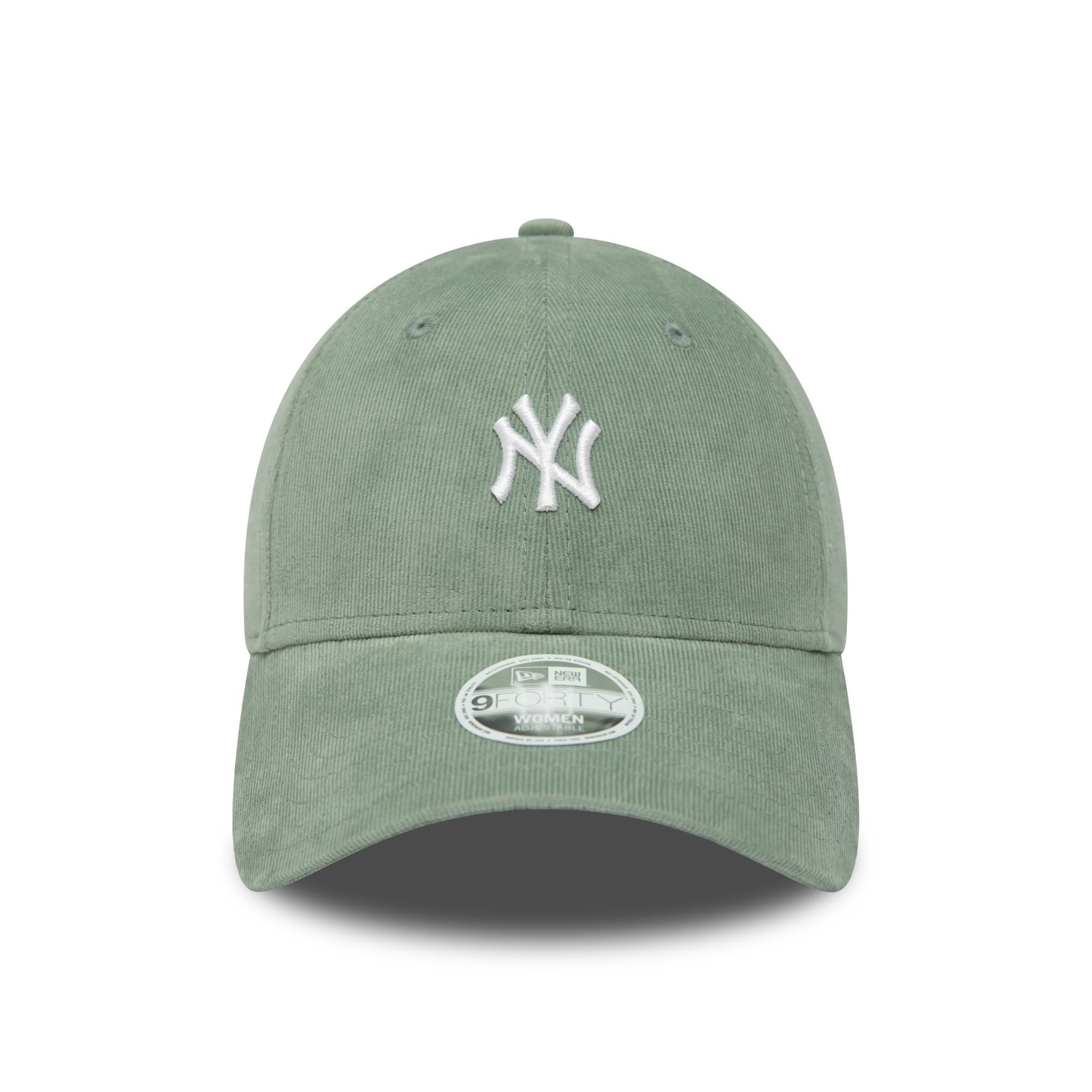 New York Yankees MLB Mini Cord Logo Jade 9Forty Adjustable Women Cap New Era