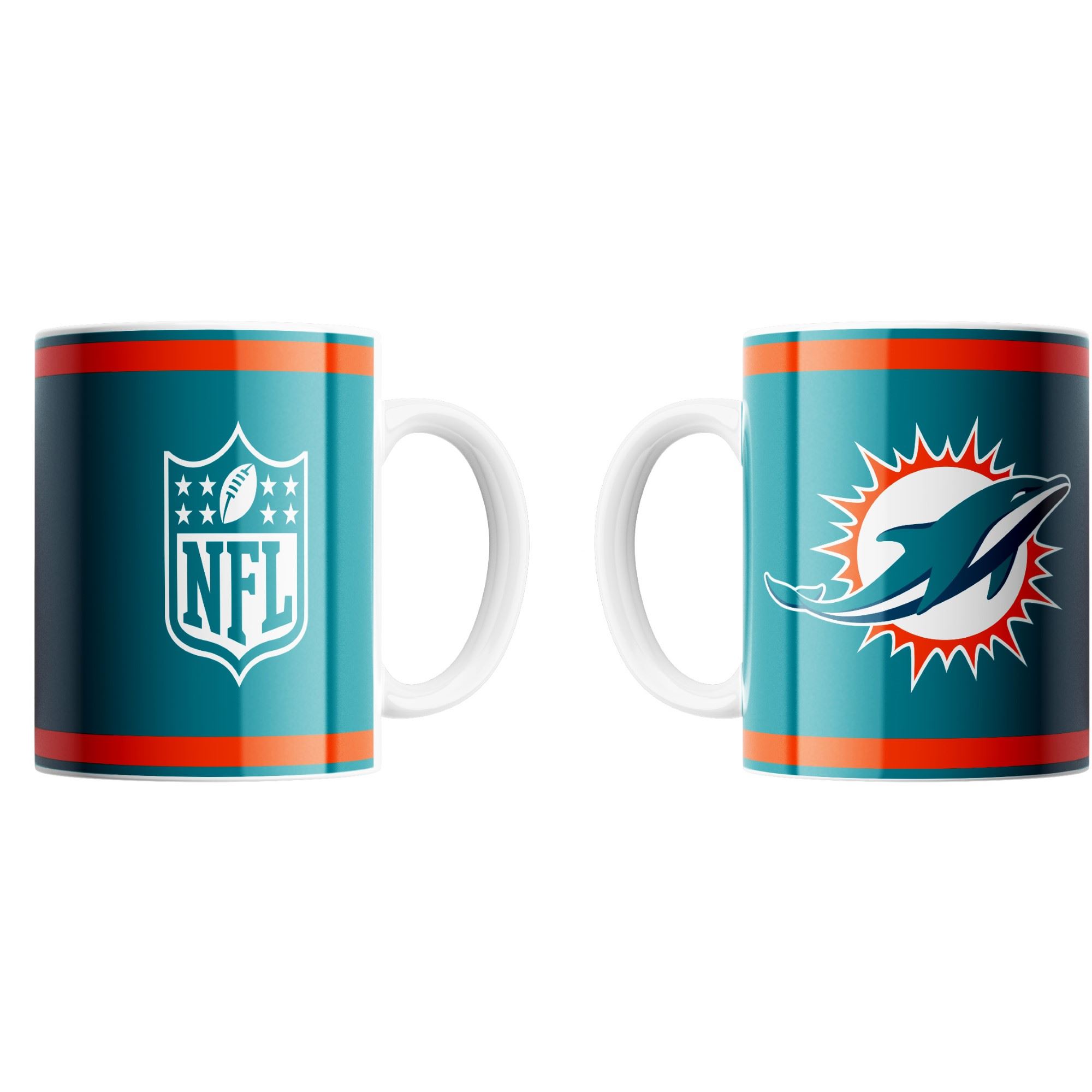 Miami Dolphins NFL Classic Mug (330 ml) Kickoff Tasse Great Branding