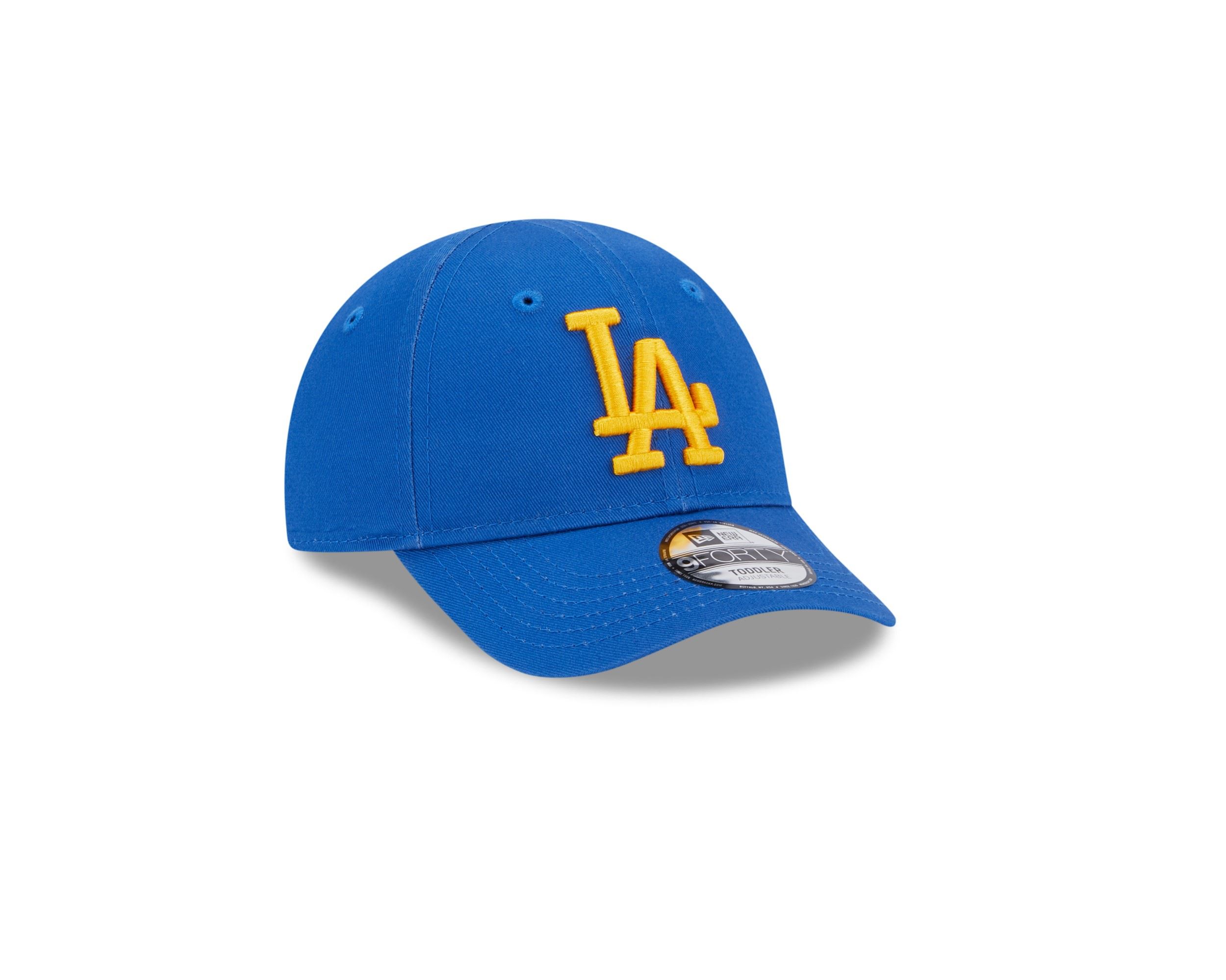 Los Angeles Dodgers MLB League Essential Blue Yellow 9Forty Toddler Cap New Era