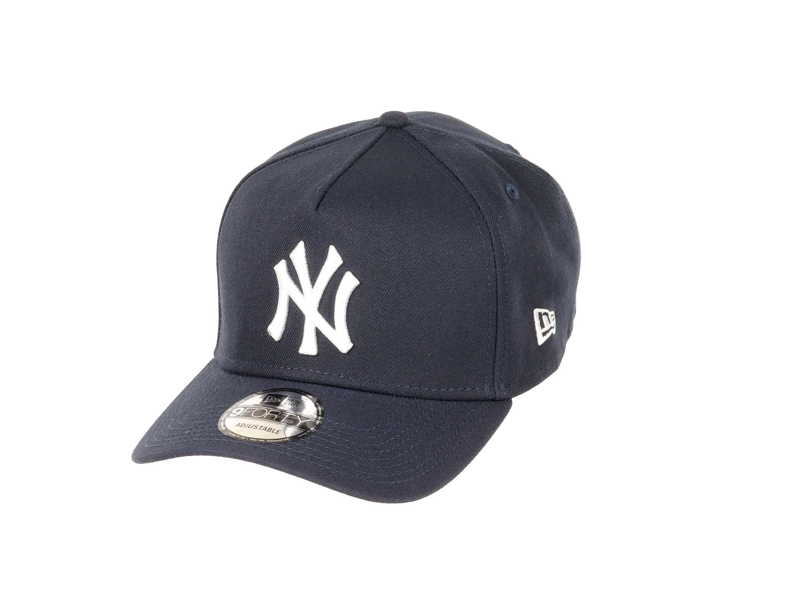 New York Yankees MLB Navy 9Forty A-Frame Snapback Cap New Era