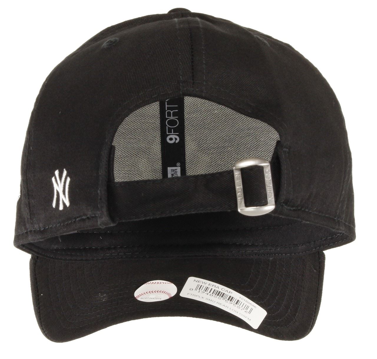 New York Yankees MLB Rear Logo Black / White 9Forty Adjustable Cap New Era