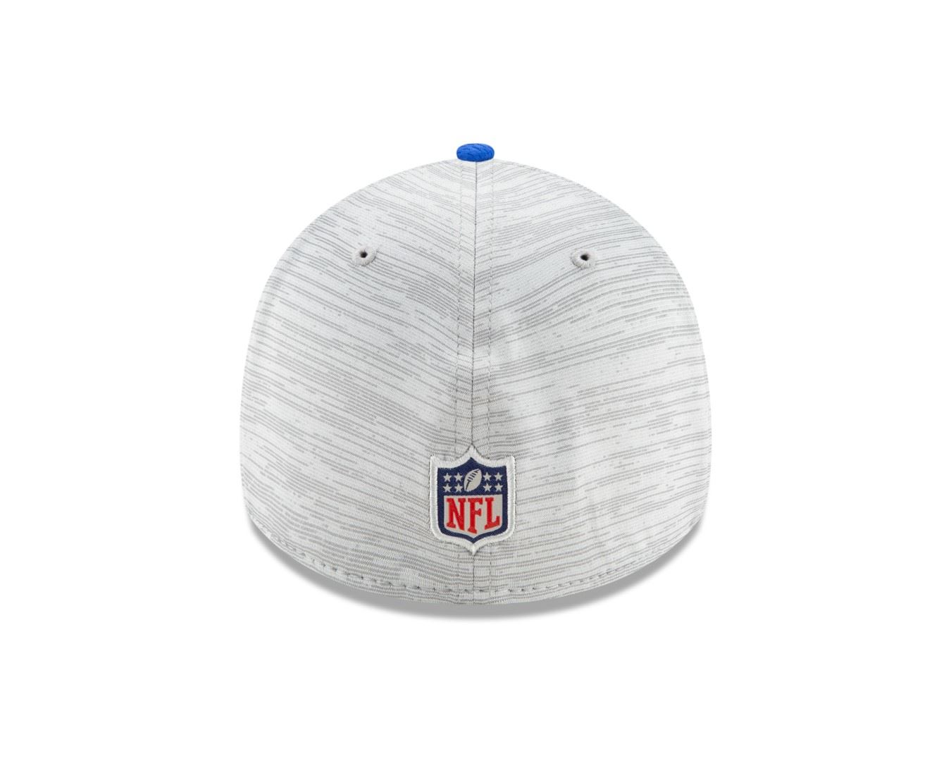 Los Angeles Rams NFL Training 2021 Grey 39Thirty Stretch Cap New Era