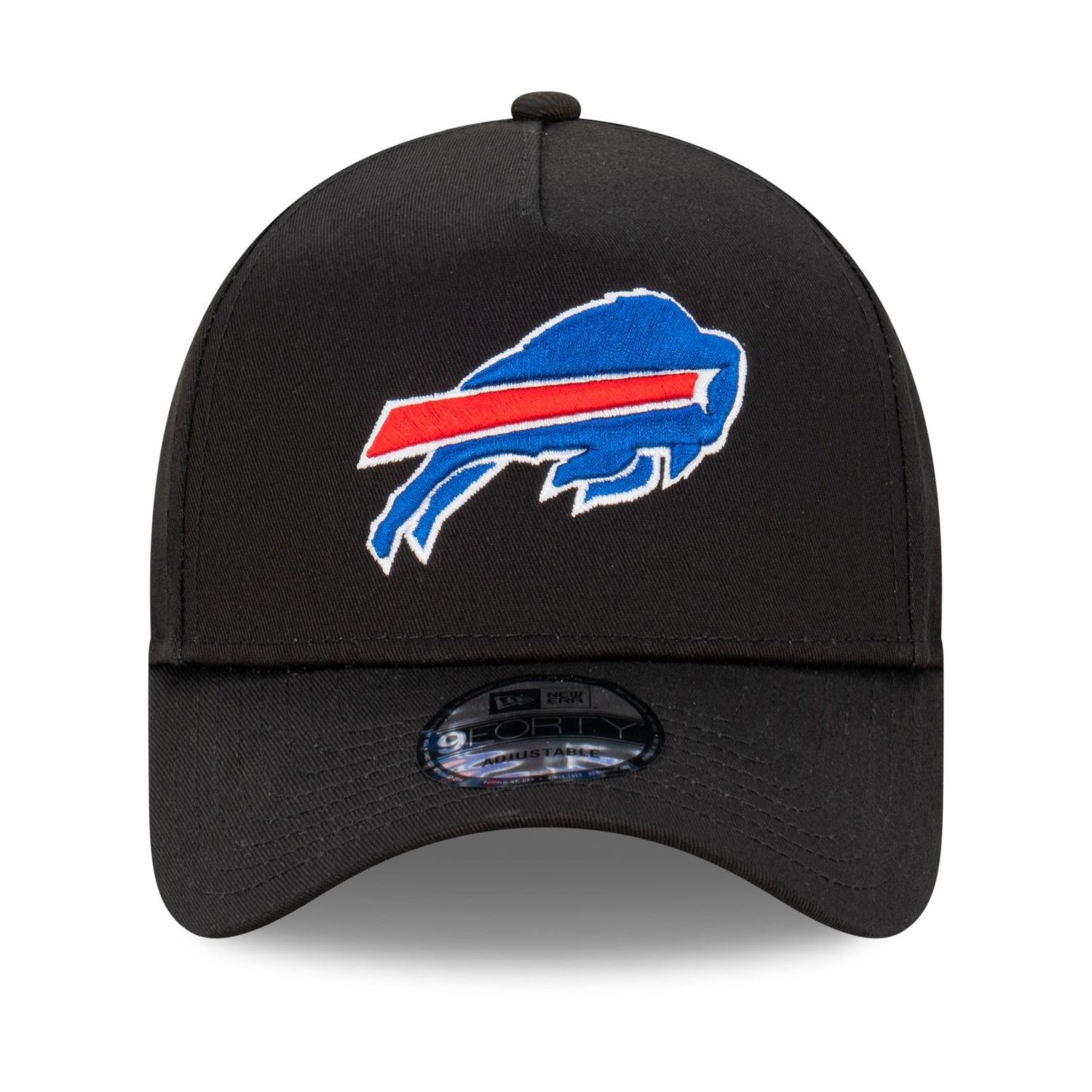 Buffalo Bills NFL Evergreen Black 9Forty Adjustable A-Frame Cap New Era