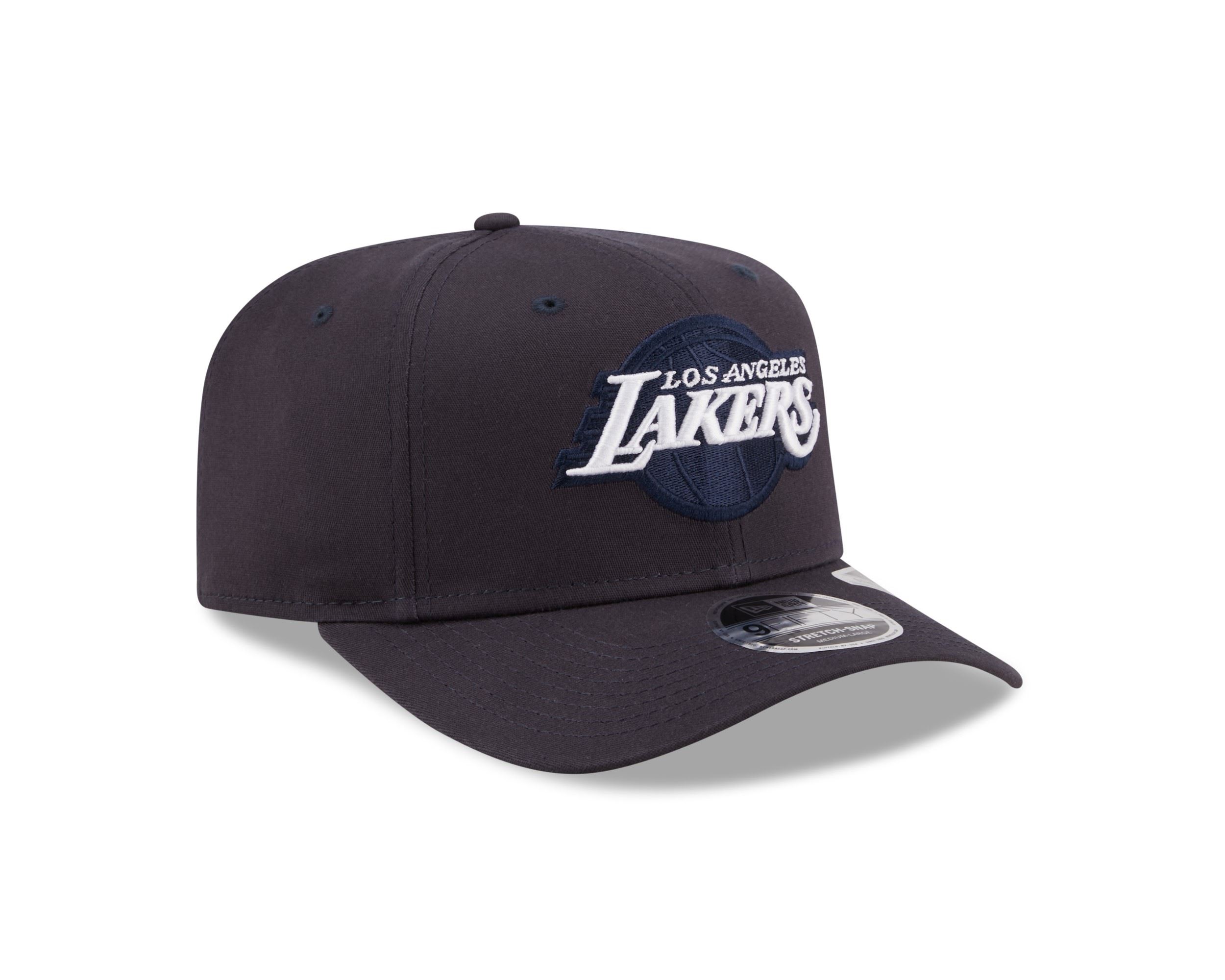 Los Angeles Lakers NBA League Essential Navy 9Fifty Stretch-Snap Cap New Era