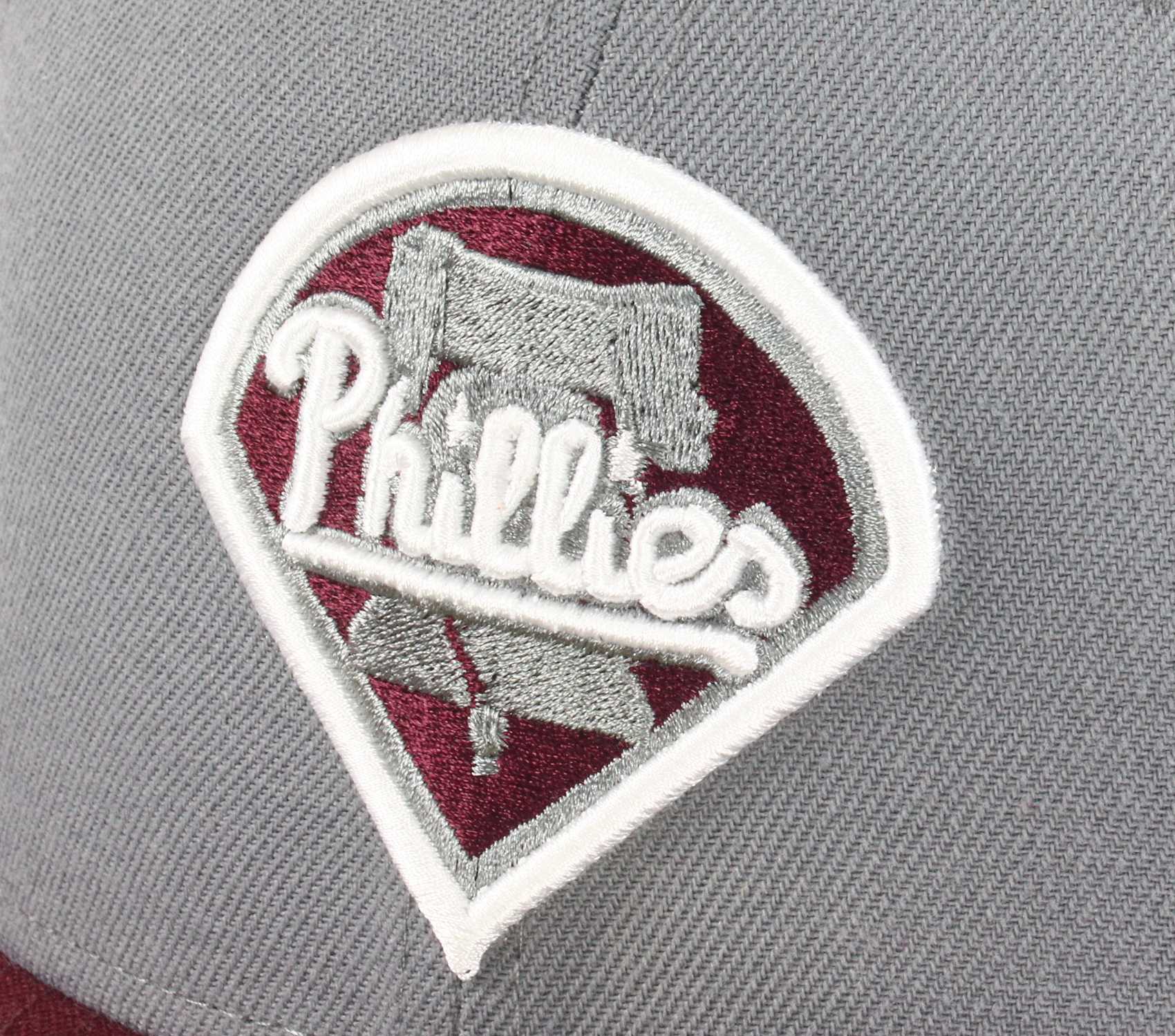 Philadelphia Phillies Grey Collection 59Fifty Basecap New Era