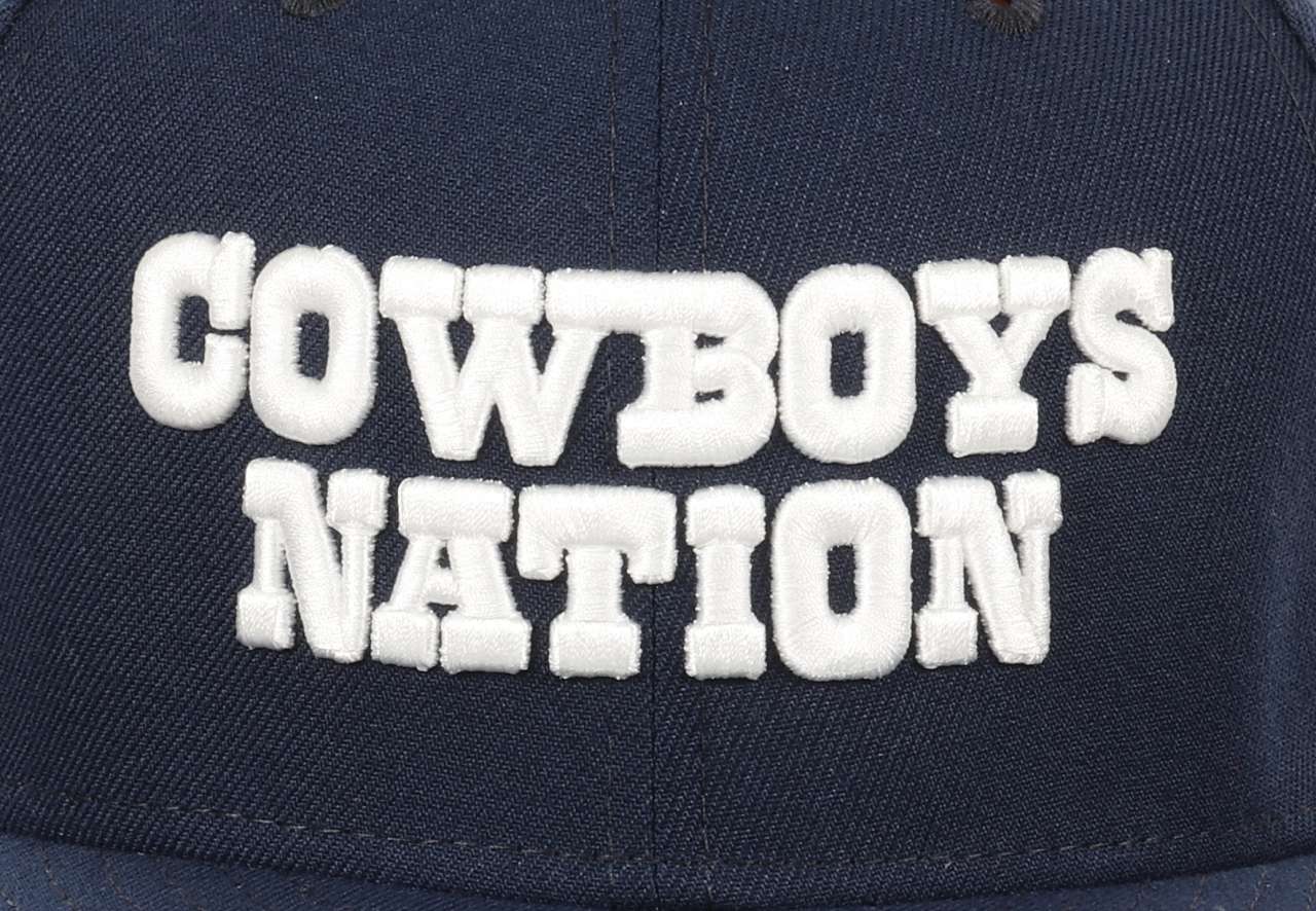 Dallas Cowboys NFL Cowboys Nation Teamcolour Navy 9Fifty Snapback Cap New Era