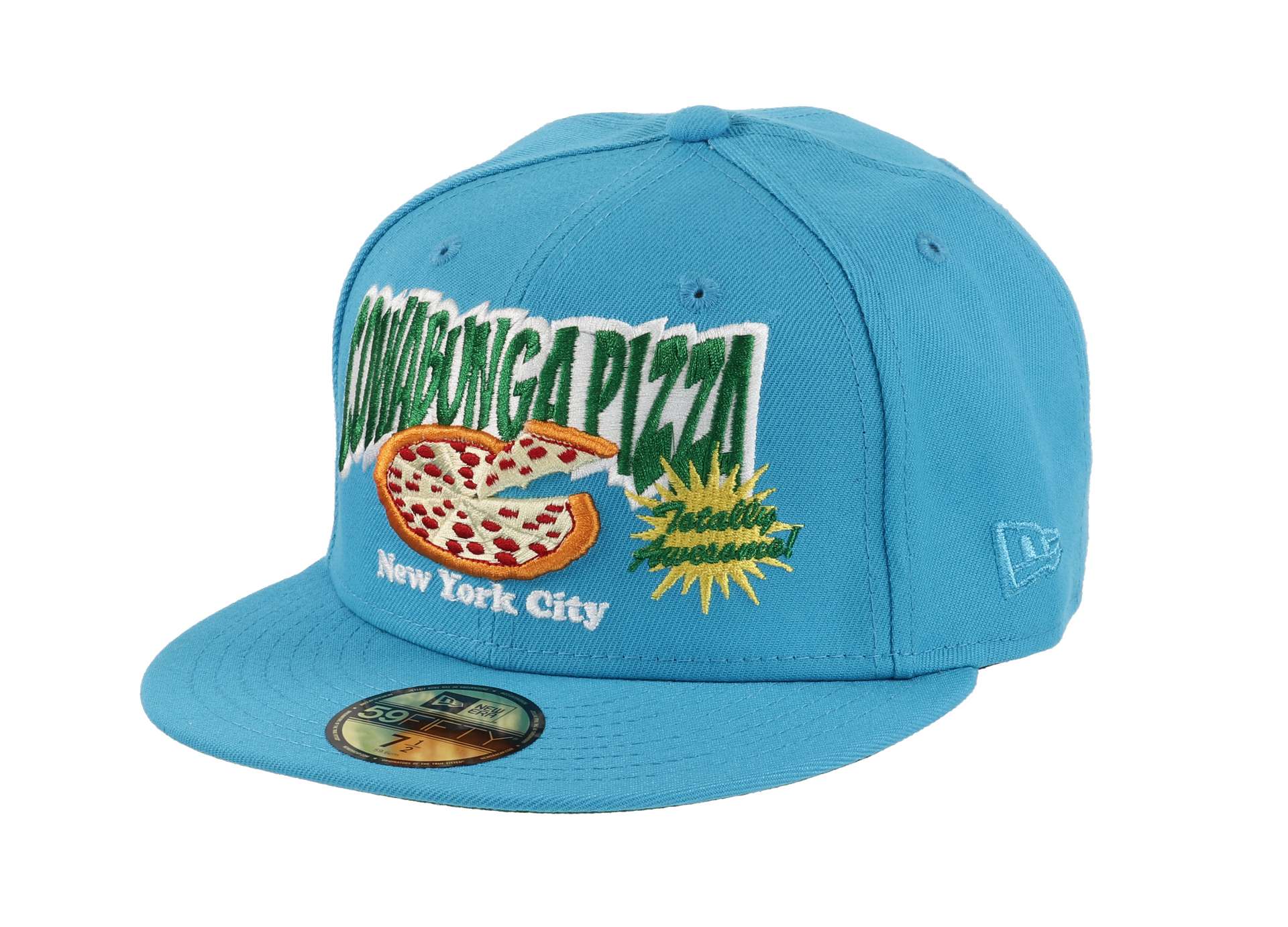 Cowabunga Pizza Ninja Turtles Island Blue TMNT Edition 59Fifty Cap New Era