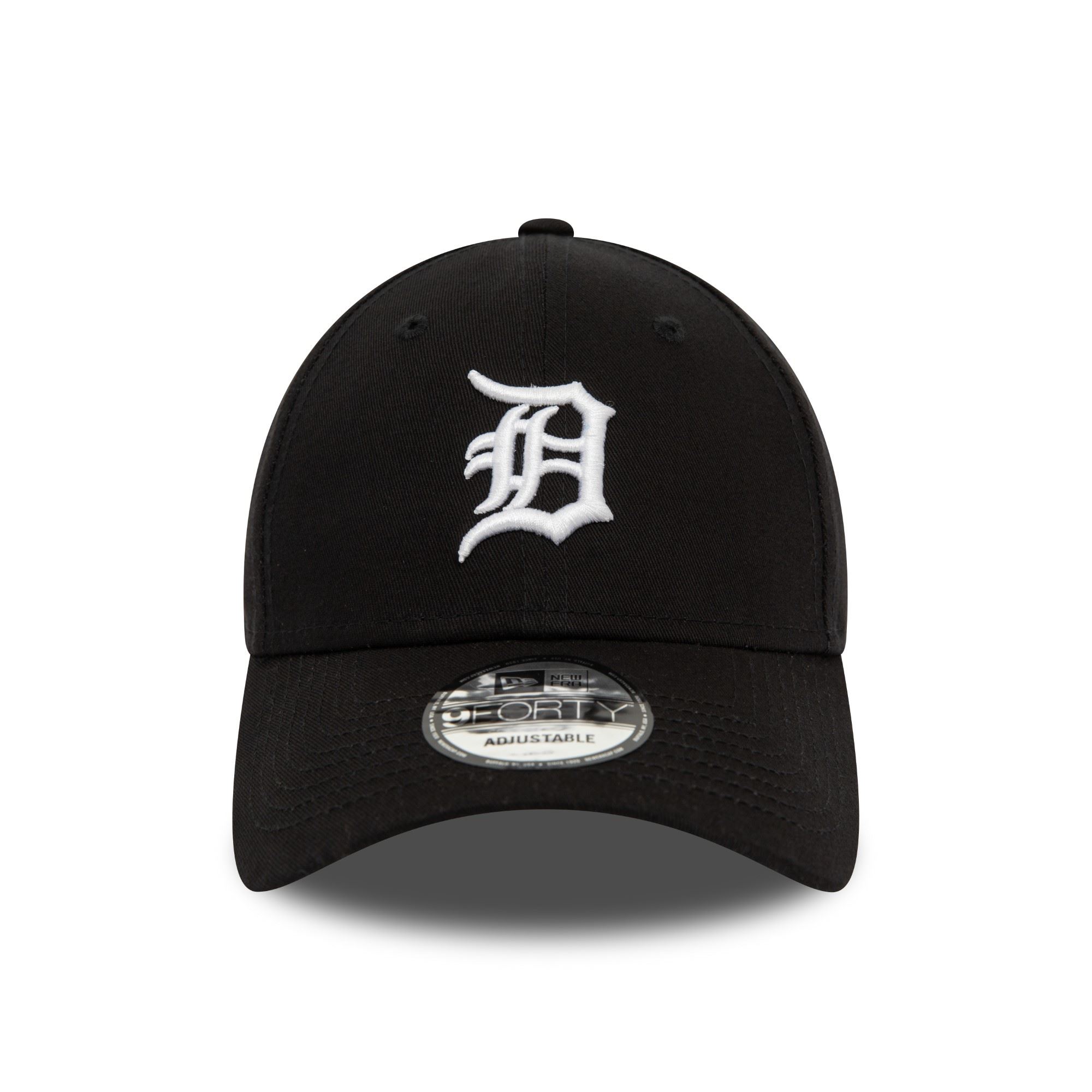 Detroit Tigers MLB League Essential Schwarz 9Forty Verstellbare Cap New Era