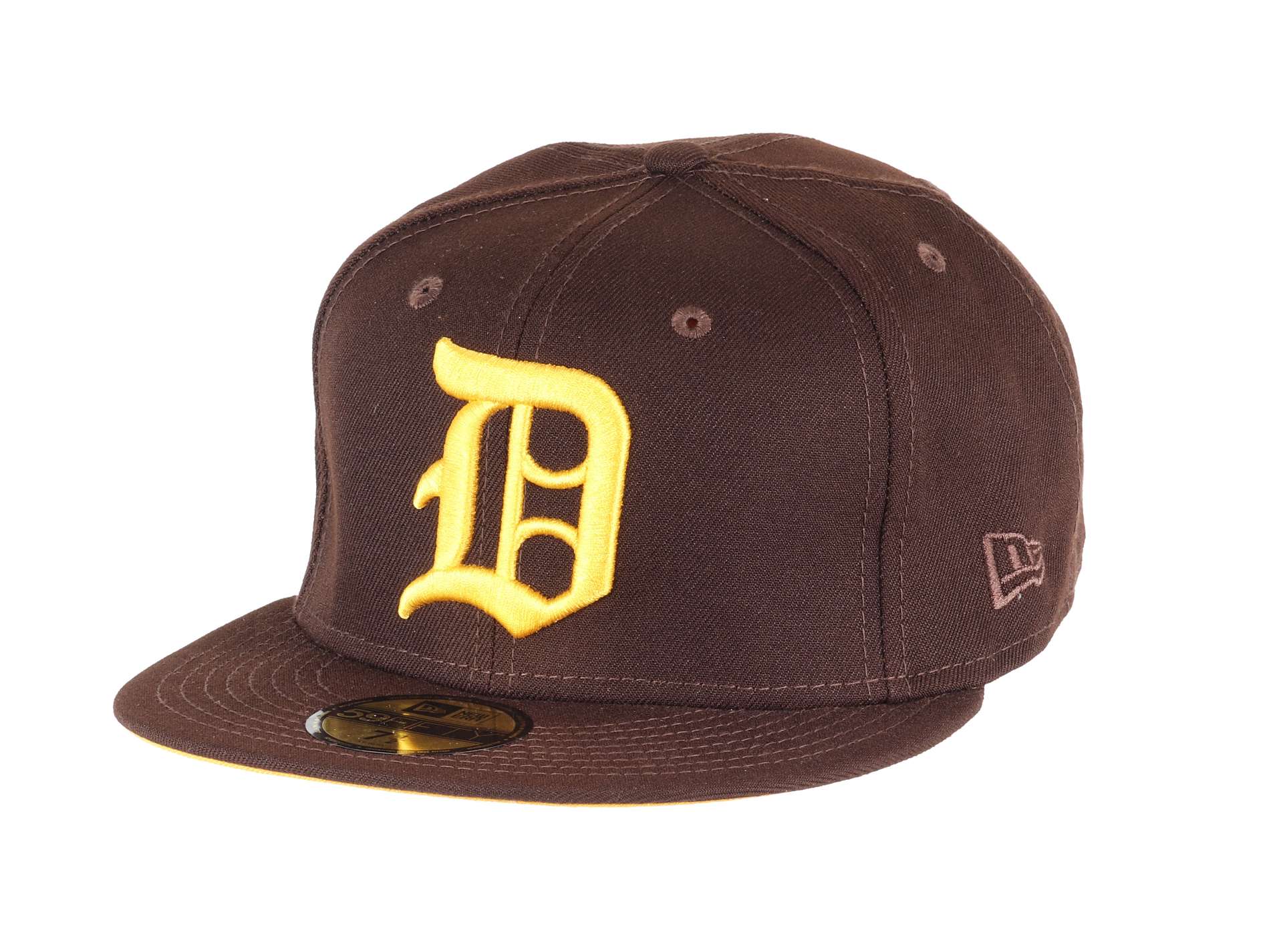 Detroit Tigers MLB Cooperstown World Series 1946 Sidepatch Burnt Wood 59Fifty Basecap New Era