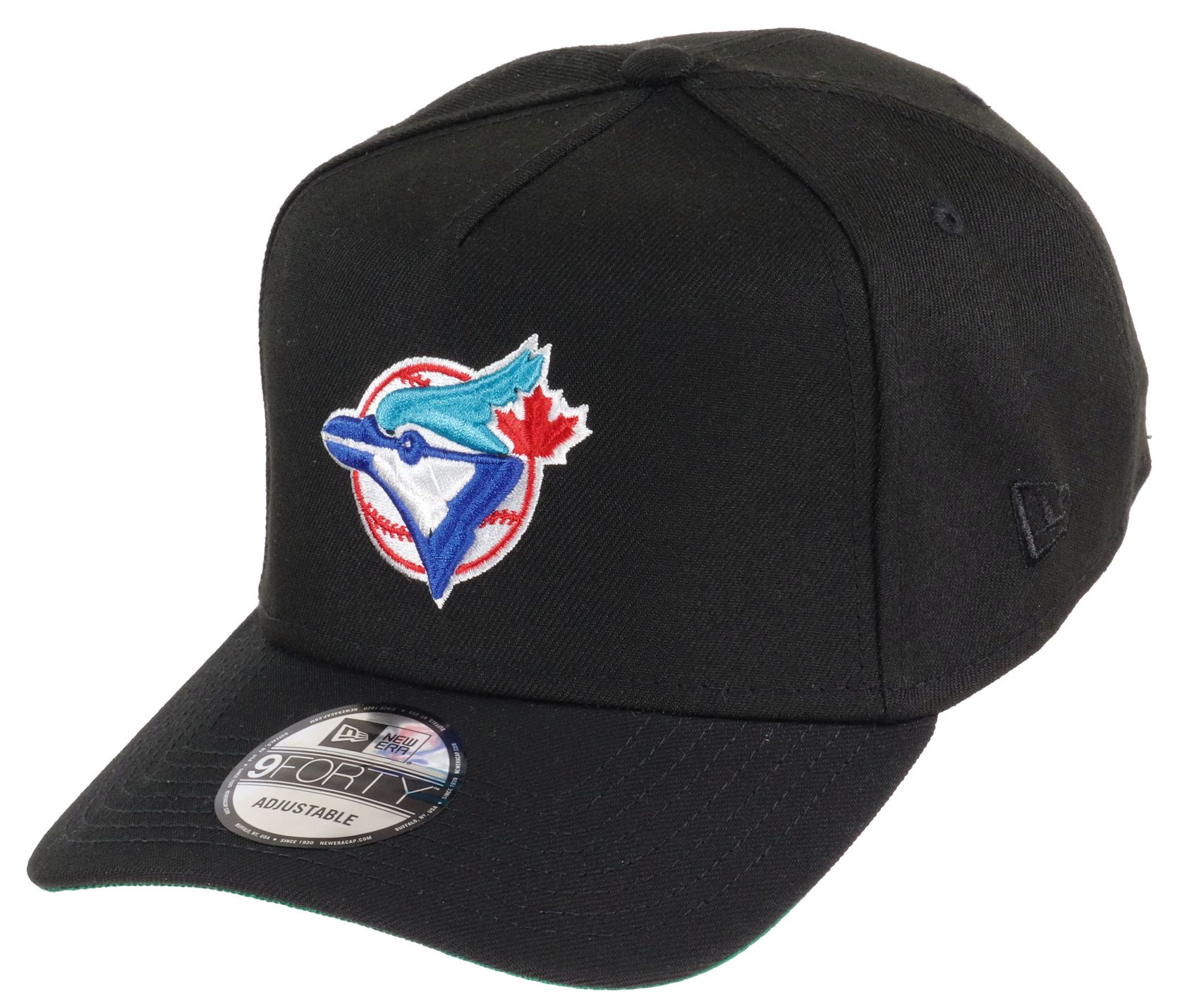 Toronto Blue Jays MLB Black 9Forty A-Frame Adjustable Cap New Era