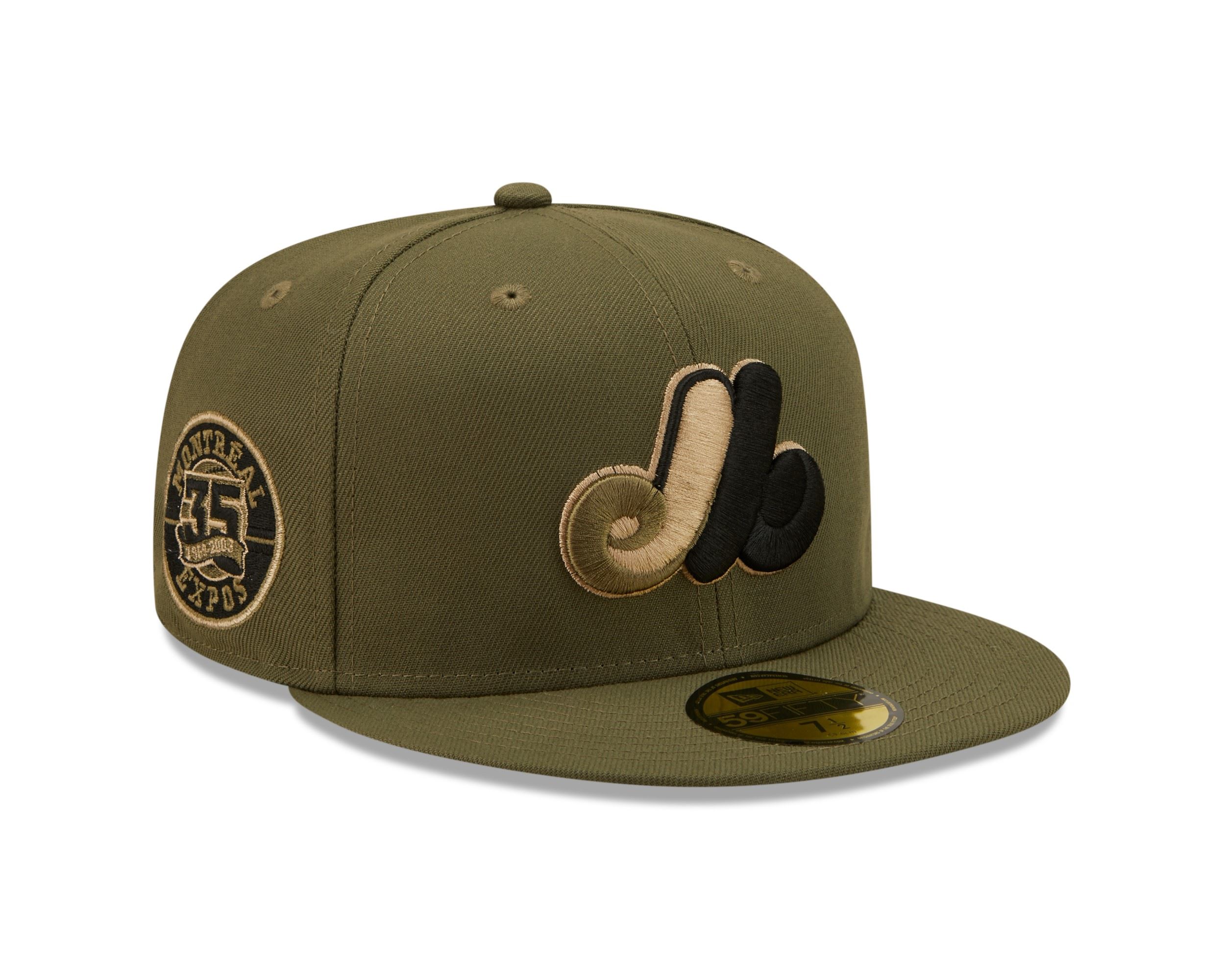 Montreal Expos 35th Anniversary MLB Olive 59Fifty Basecap New Era