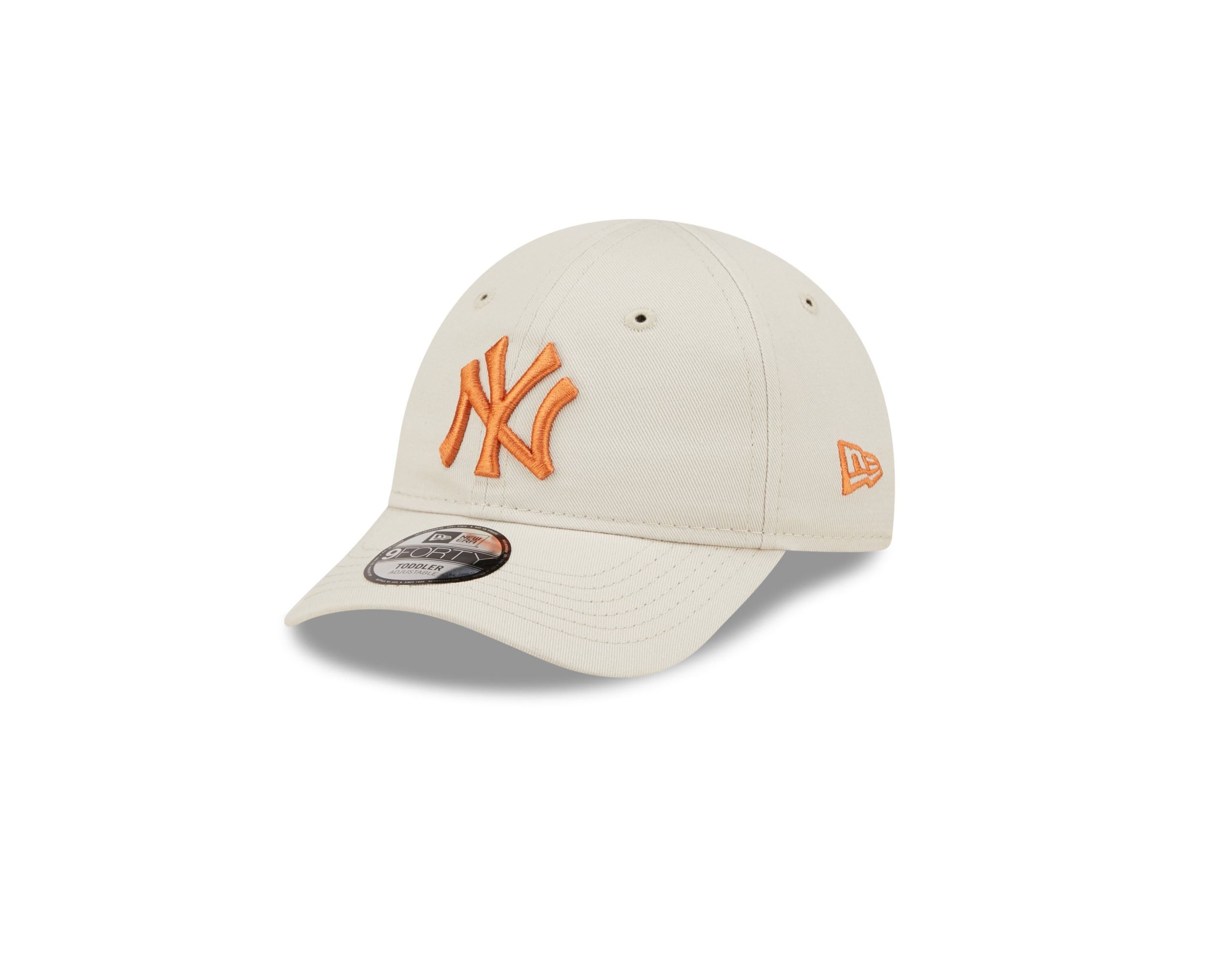 New York Yankees MLB League Essential Stone Orange 9Forty Toddler Cap New Era