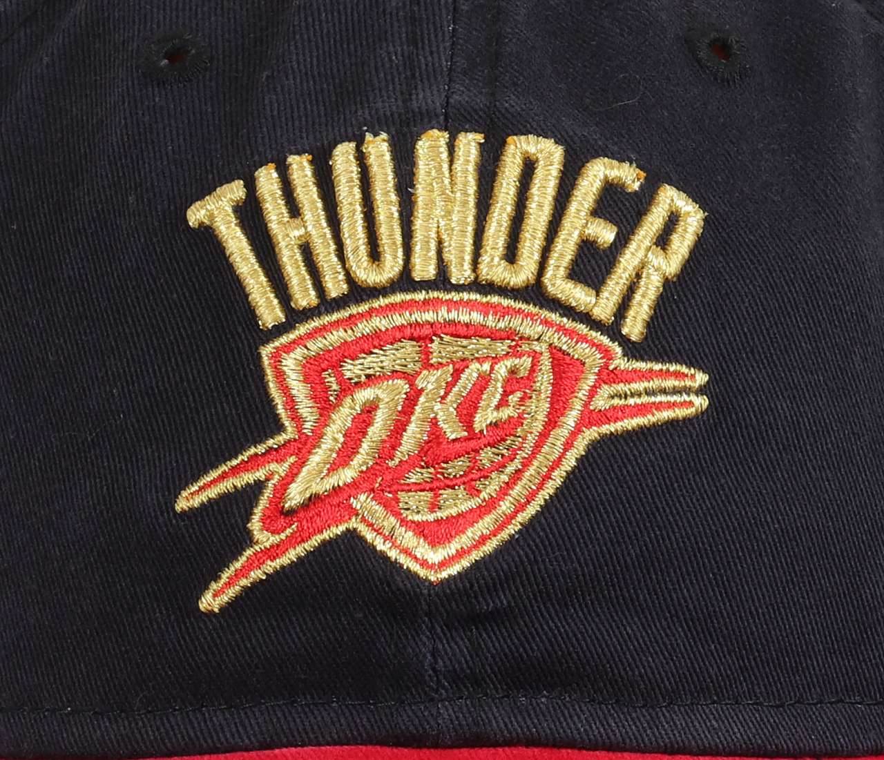 Oklahoma City Thunder NBA Team Navy Red 9Twenty Unstructured Strapback Cap New Era