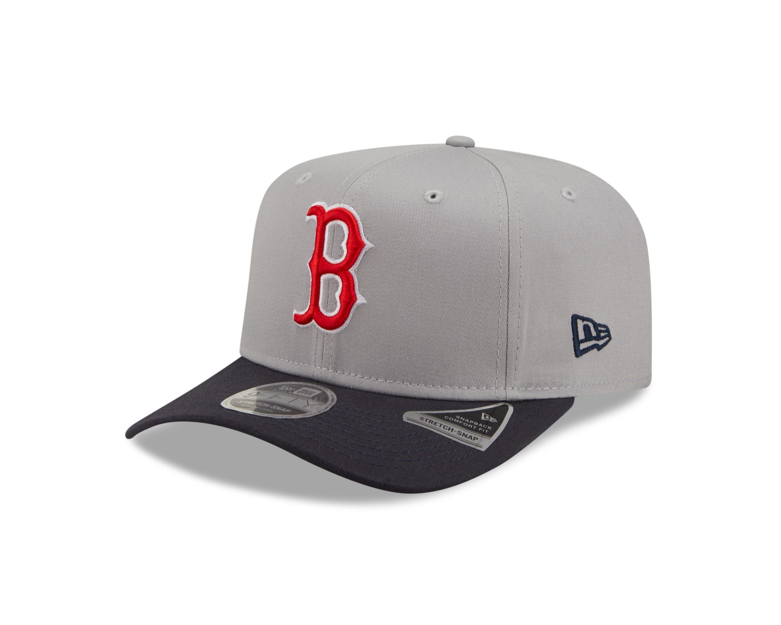 Boston Red Sox Grey MLB Tonal 9Fifty Stretch-Snap Cap New Era