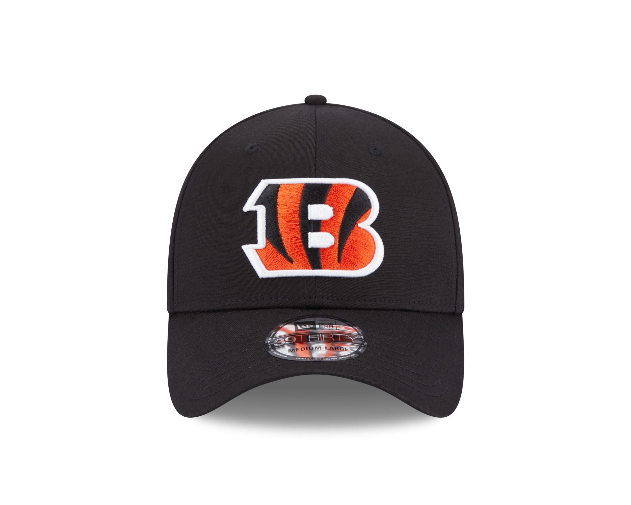 Cincinnati Bengals NFL Comfort Black 39Thirty Stretch Cap New Era