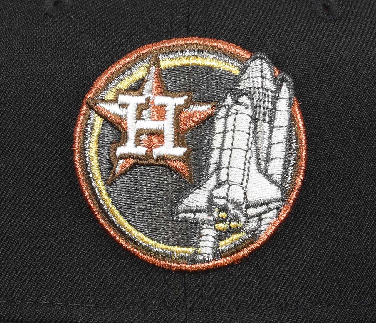 Houston Astros MLB Apollo 11 Sidepatch Black 59Fifty Basecap New Era