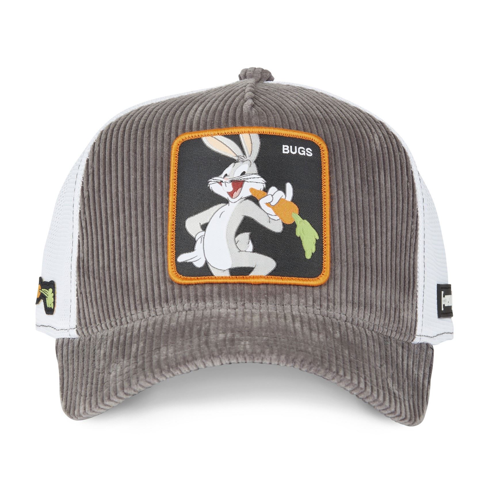 Bugs Bunny Looney Tunes Grey Trucker Cap Capslab