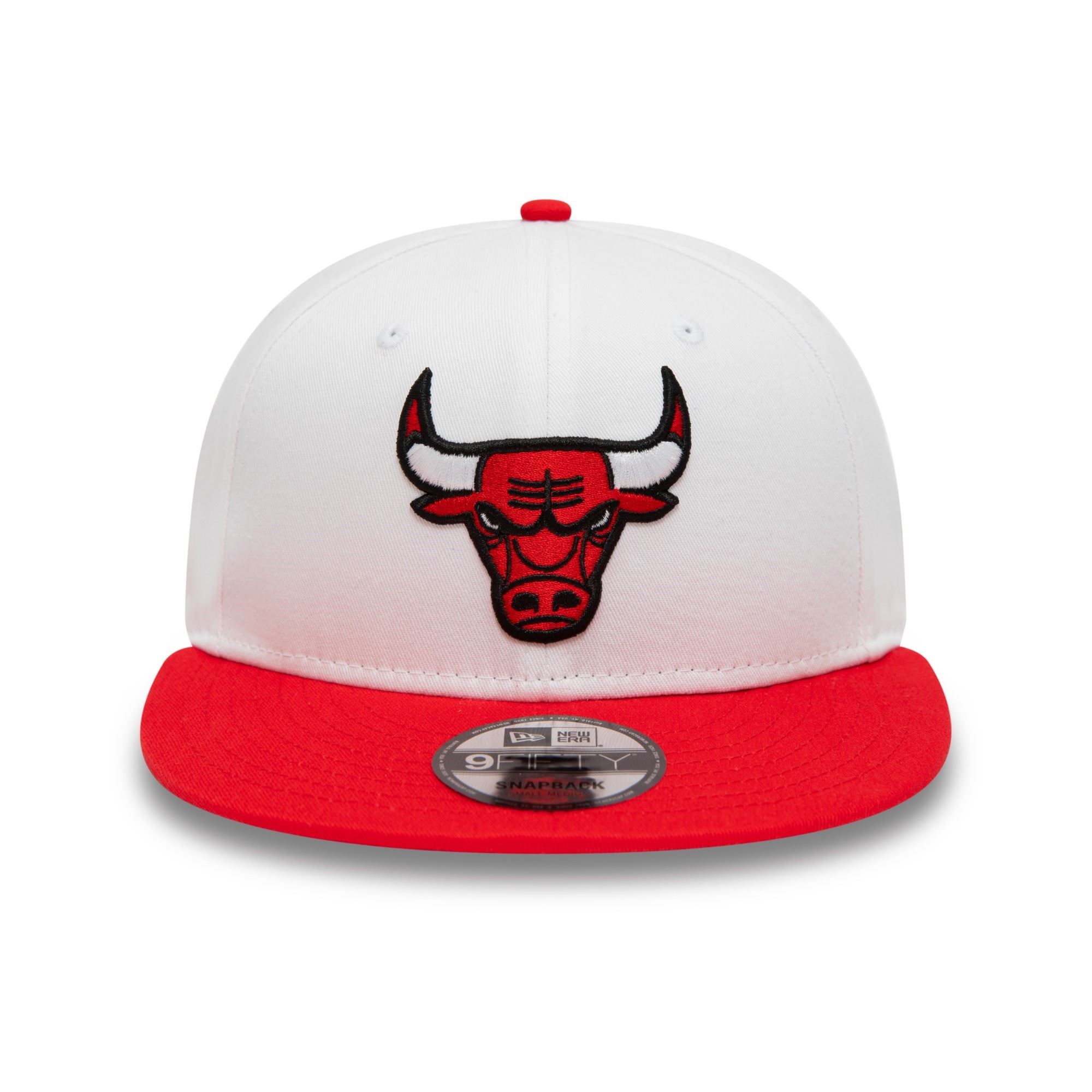 Chicago Bulls NBA White Crown Patches White 9Fifty Snapback Cap New Era