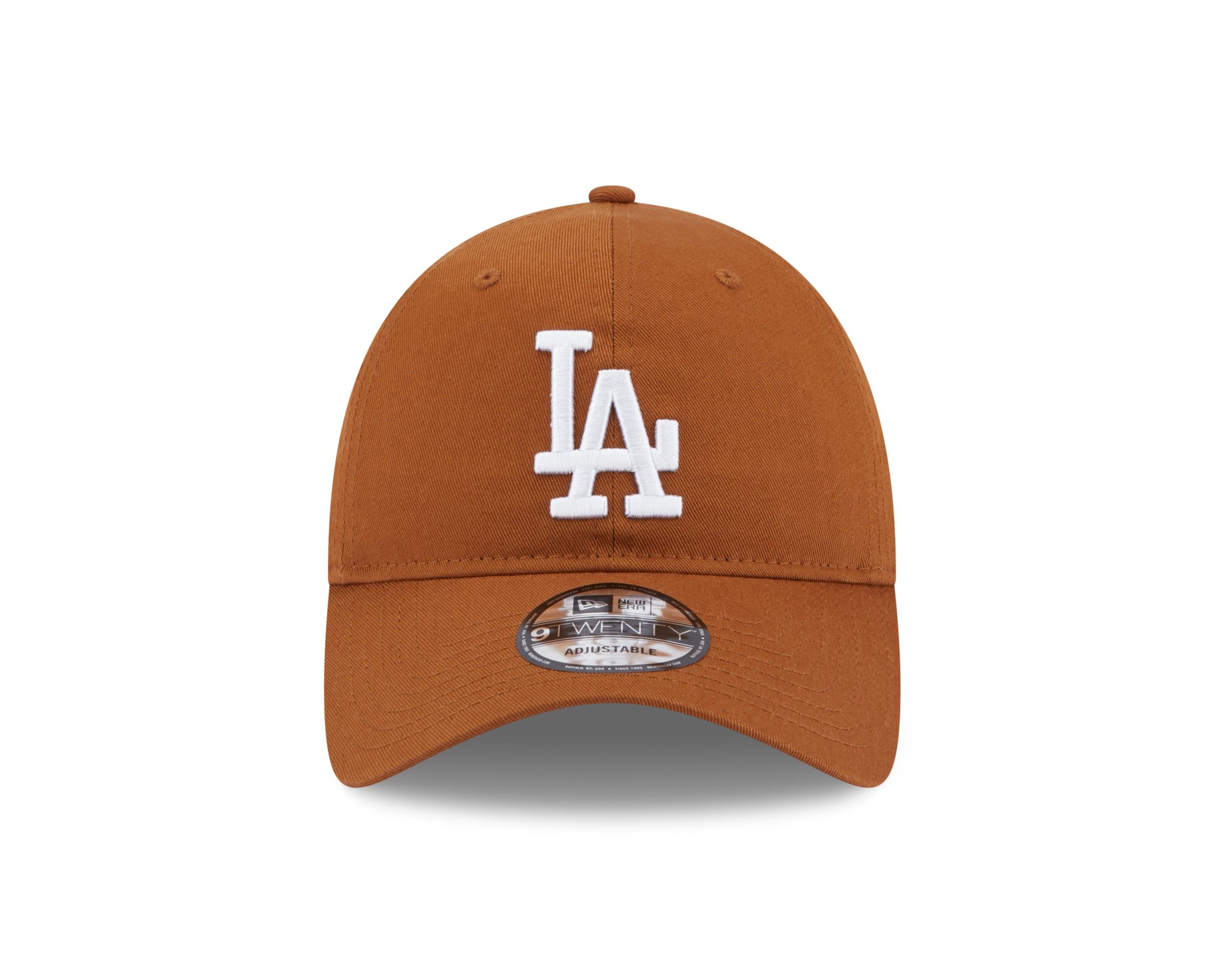 Los Angeles Dodgers MLB League Essential Brown 9Twenty Unstructured Strapback Cap New Era